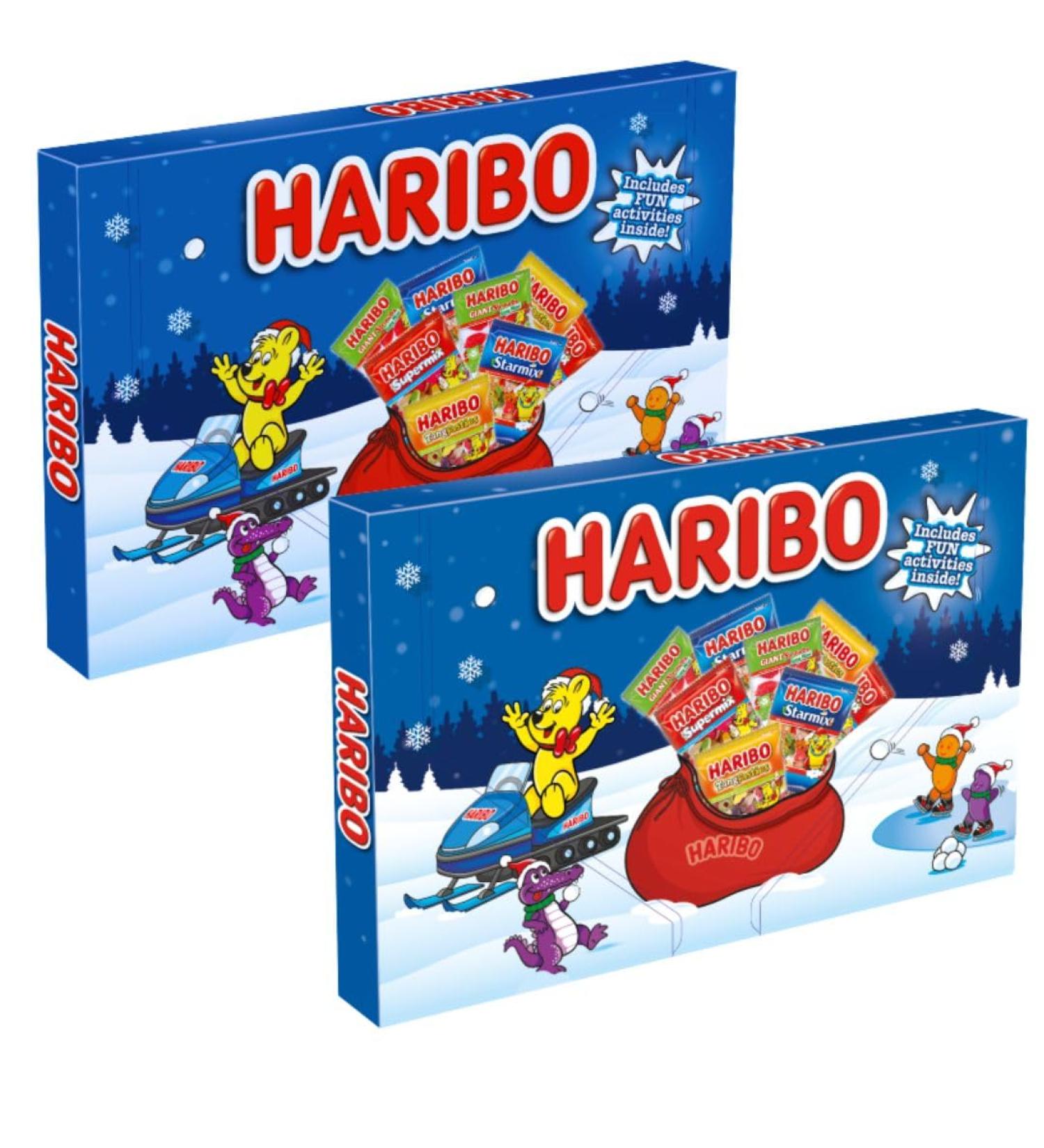 2 x Christmas Selection Box 182g - Haribo's Selection Box - Christmas Sweet Treats For Kids and Adult - Buy Online on SooperMarket.com