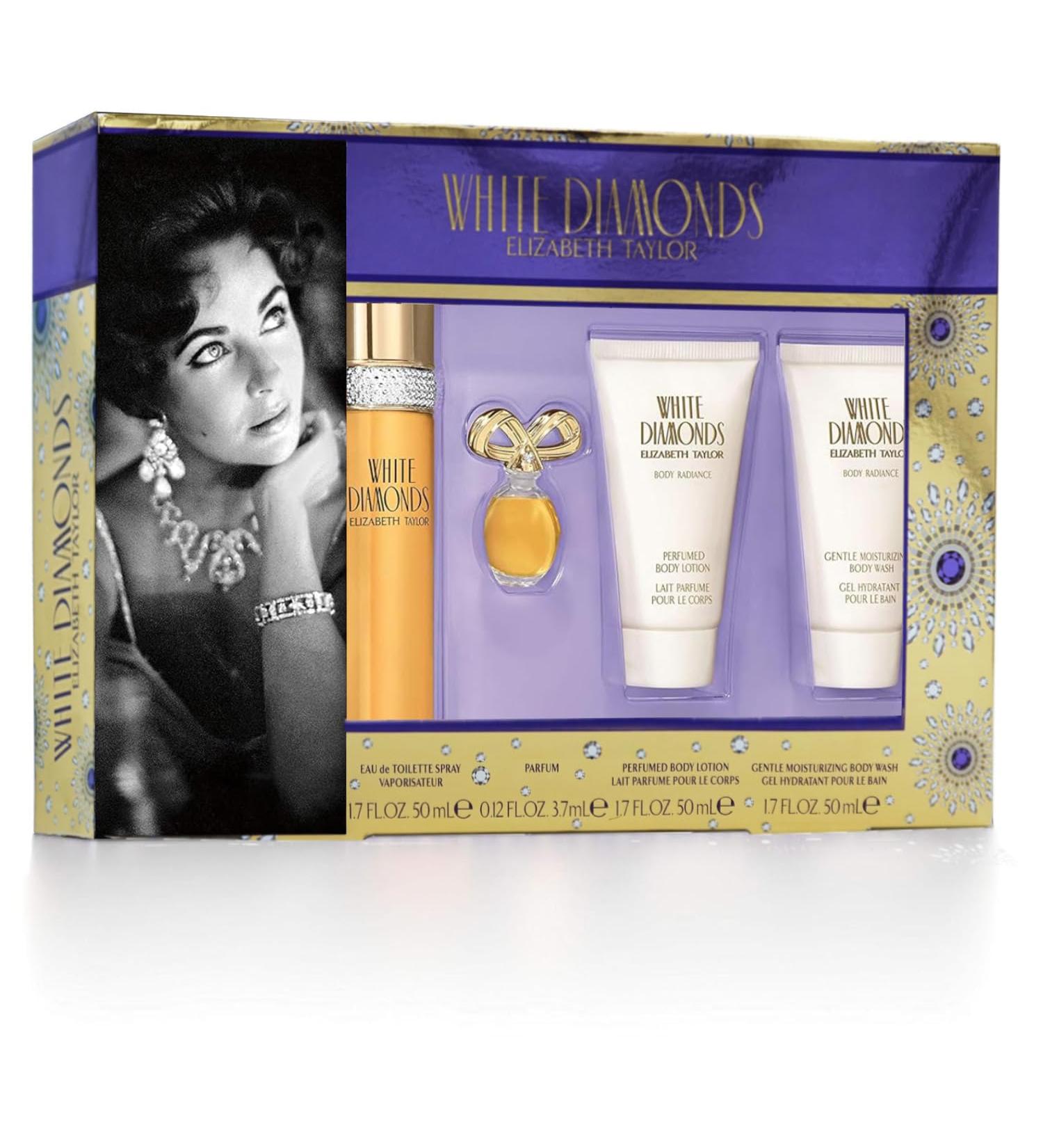Elizabeth Taylor White Diamonds EDT 50ml Gift Set - Timeless Fragrance Collection - Buy Online on SooperMarket.com