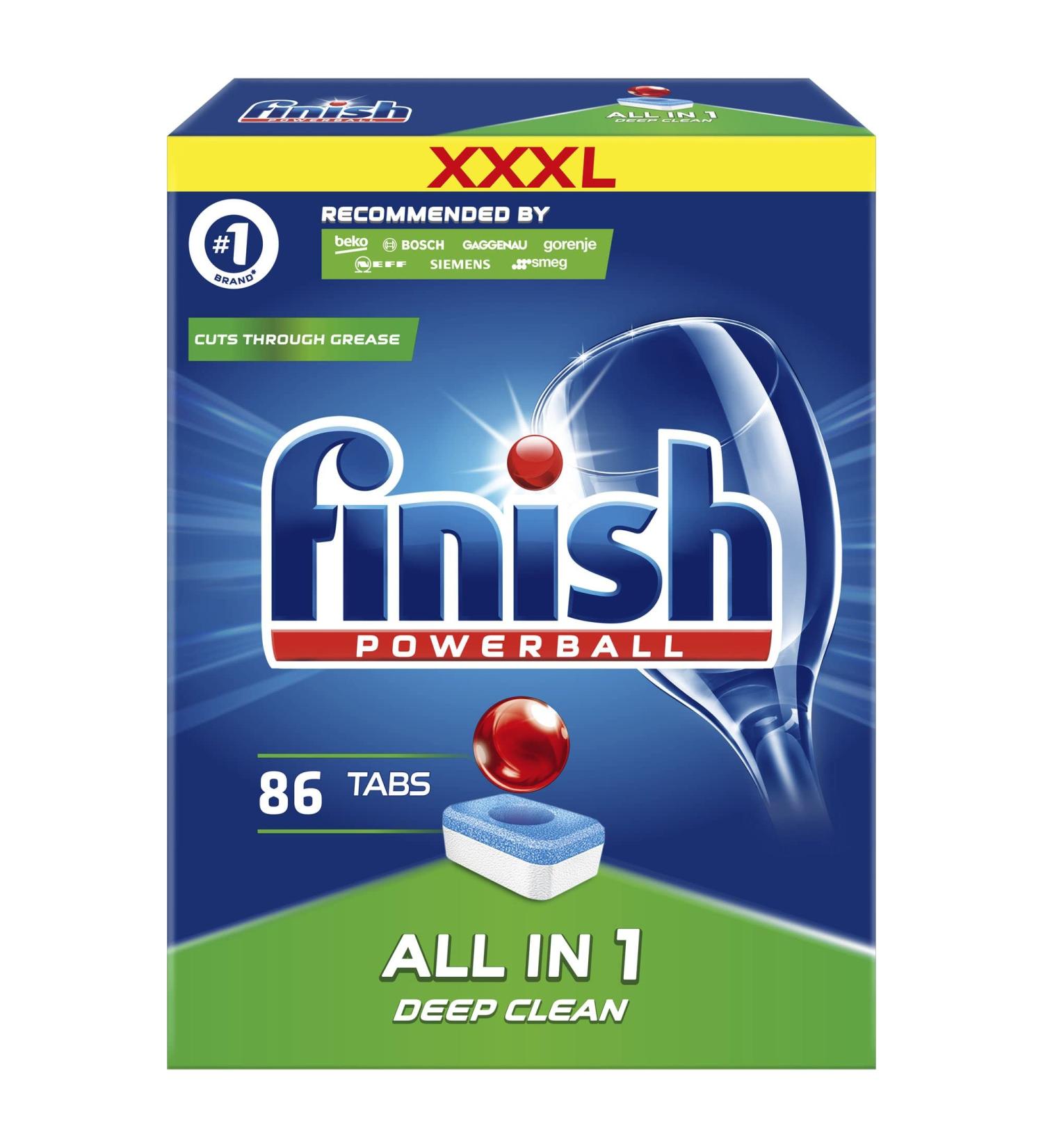 FINISH All-in-1 86 regular tablets - Buy Online on SooperMarket.com