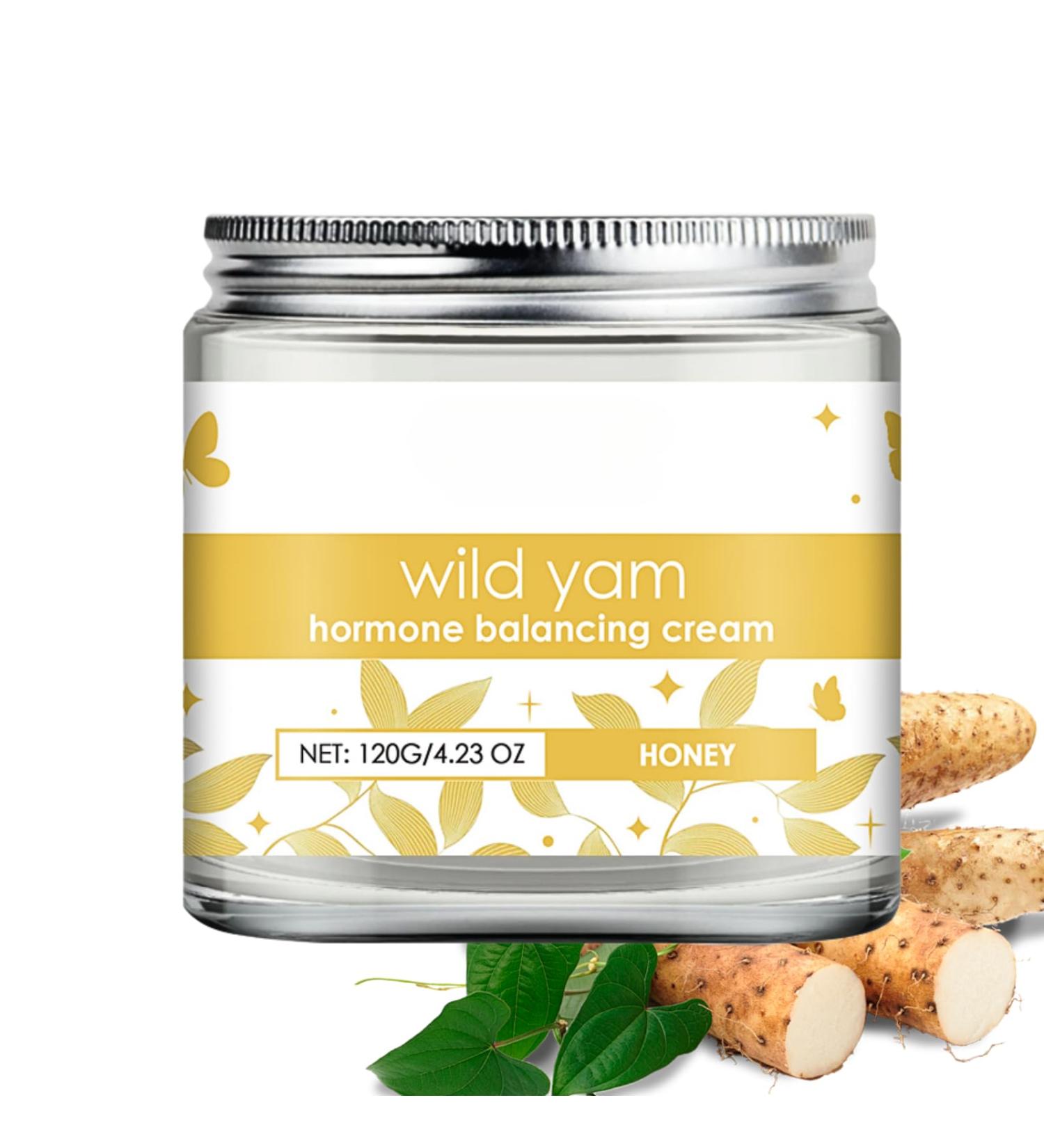 Wild Yam Cream Hormone Balancing Cream Wild Yam Cream Wild Yam Body Creams for Women Wild Yam Cream Hormone Balance Body Moisturiser for Dry Skin Skin Tightening Cream Body Elasticity - Buy Online on SooperMarket.com