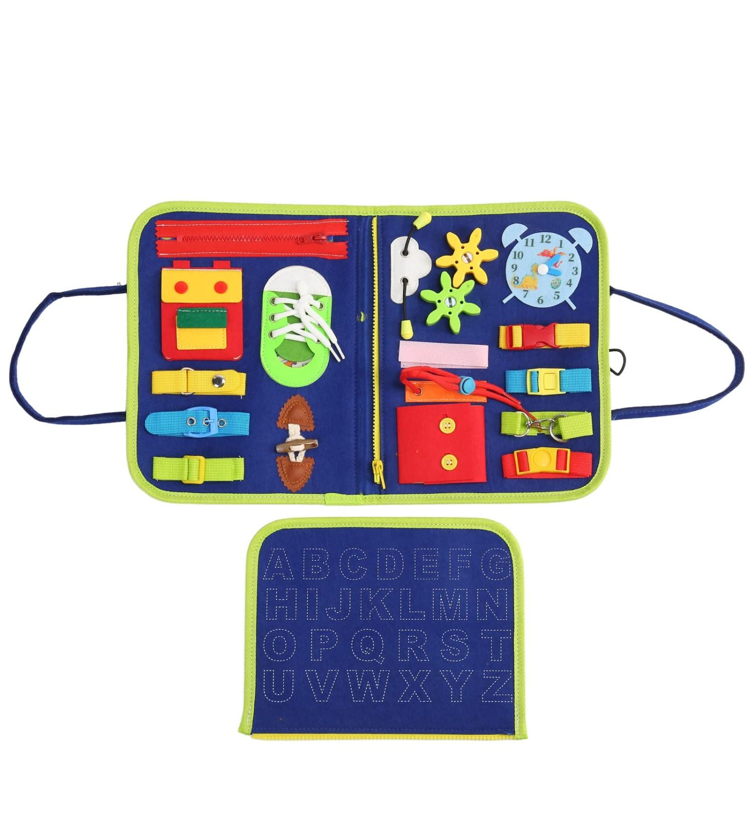 Fidget Blanket for Dementia Alzheimers Sensory Blanket for Adults with Dementia Aids in Improve of Autism and Elderly with Alzheimers Sensory Stimulation and Memory Loss Anxiety Relief - Buy Online on SooperMarket.com