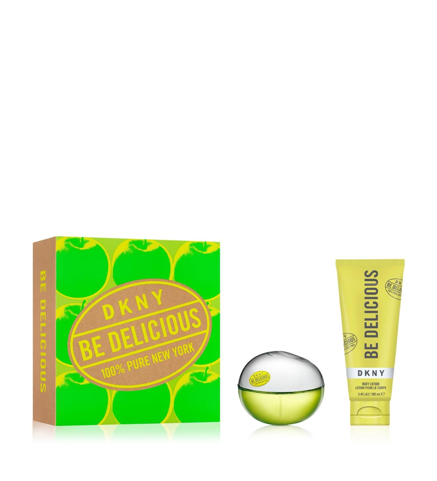 DKNY Be Delicious Eau de Parfum 2 Piece Gift Set For Women - Perfume Spray 1.0 Fl. Oz. & Body Lotion 3.4 Fl. Oz. - Buy Online on SooperMarket.com