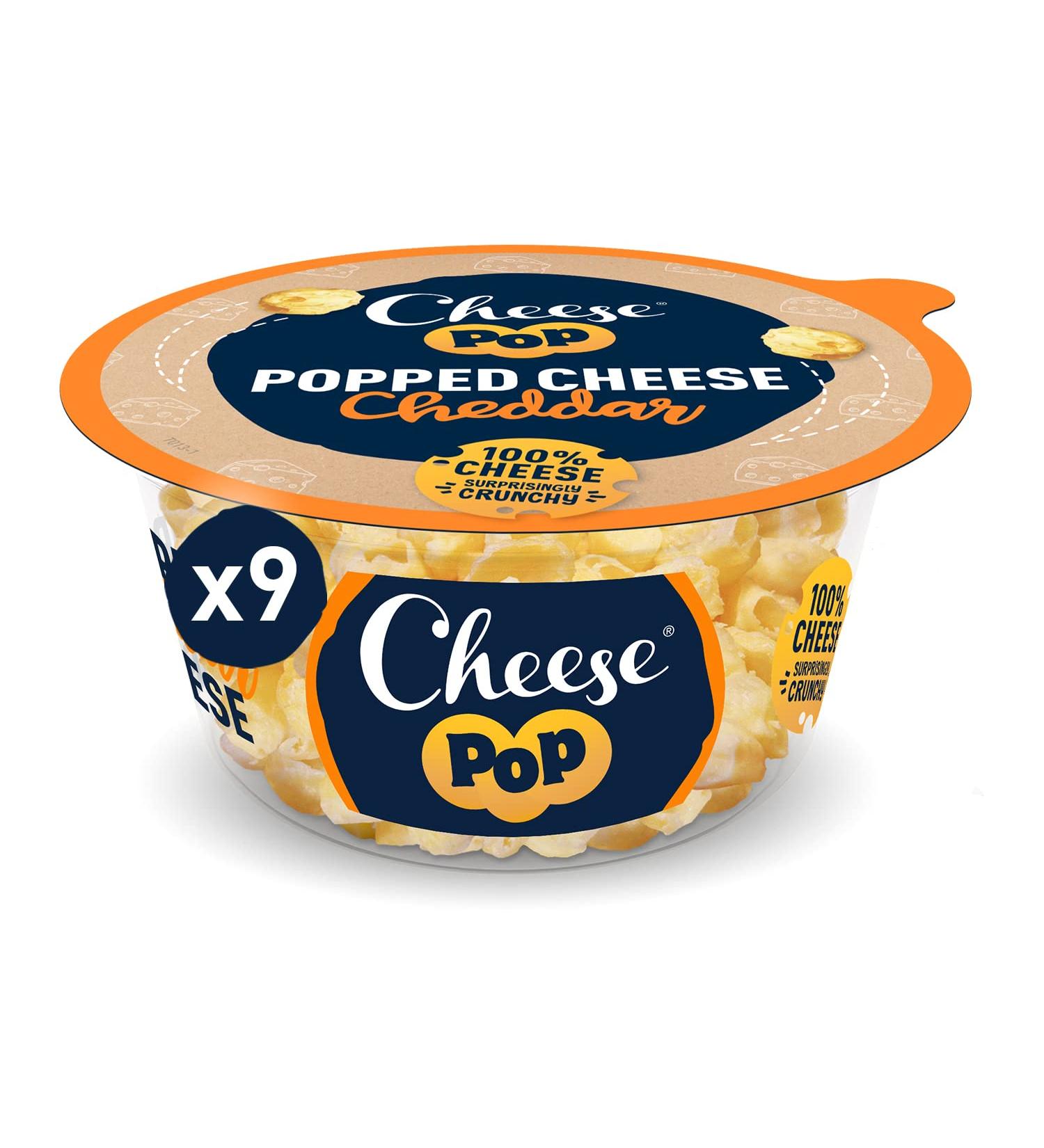 Buy 9x65g Crispy & Airy Cheddar Cheese Epopes - Spicy & Creamy Protein Snack | International Shipping - Buy Online on SooperMarket.com
