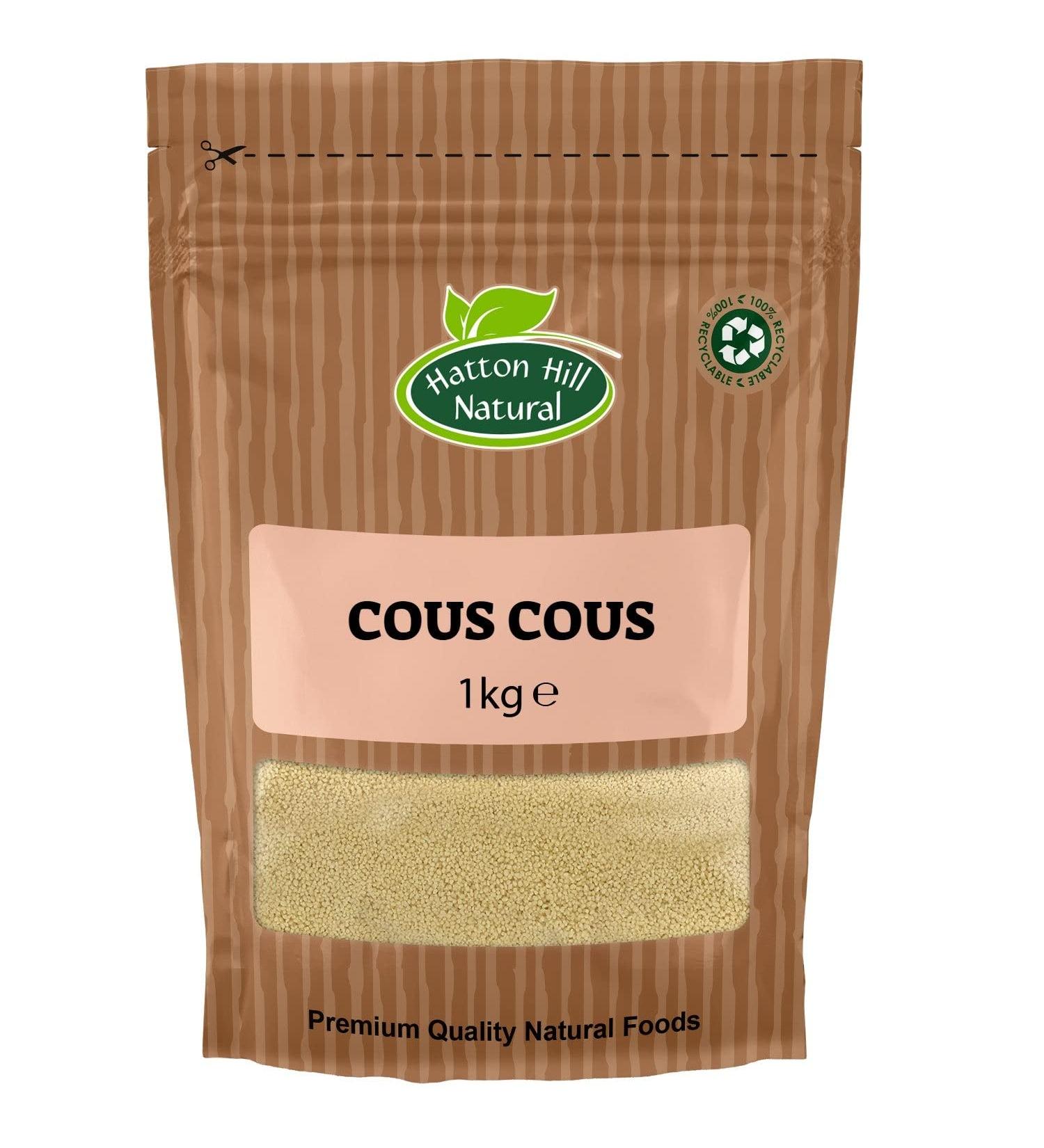 Cous Cous 1kg by Hatton Hill Organic - Free UK Delivery
