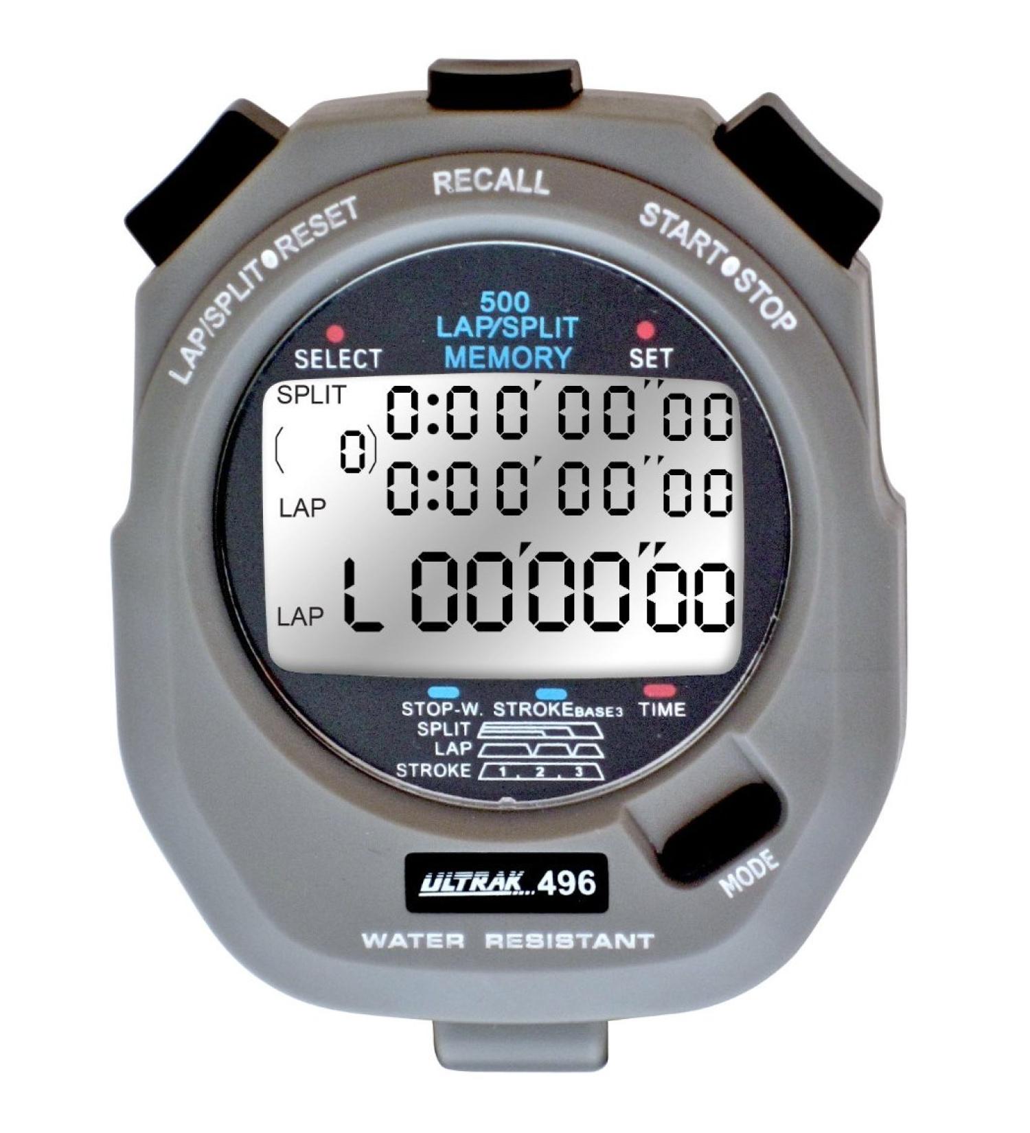 Ultrak 496 500 Lap Memory Timer
