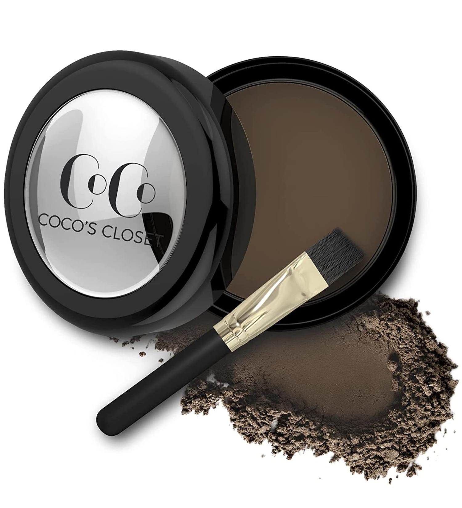 Water-Resistant Dark Brown Eyebrow Tint Powder - Buildable, Long-Lasting Brow Color for Natural Looks - Buy Online on SooperMarket.com
