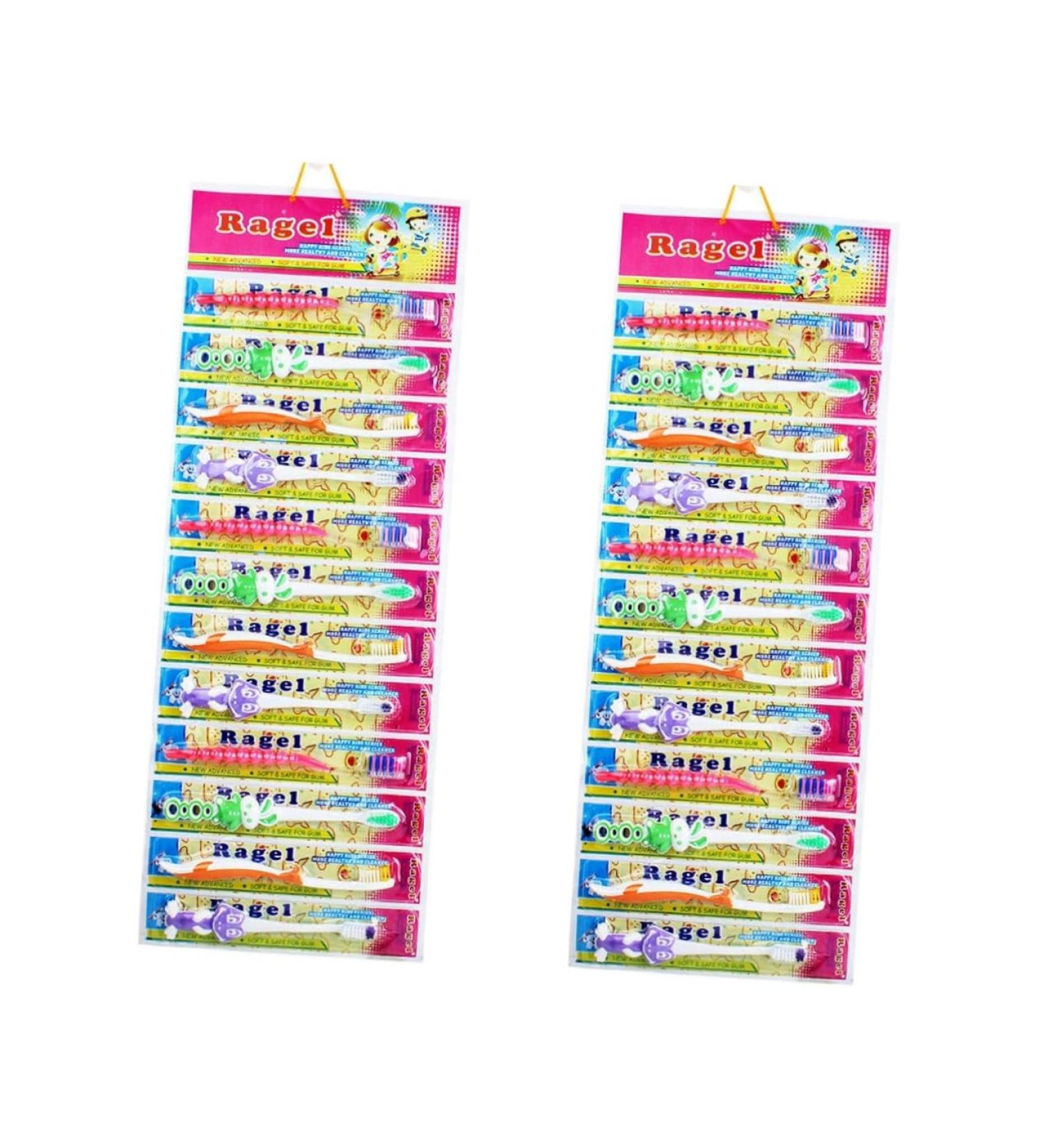 Shop Minkissy 24 pc Eco-Friendly Caricature Rabbit Toothbrushes for Kids - Lightweight Bristle Tooth Cleaning Brushes - Buy Online on SooperMarket.com