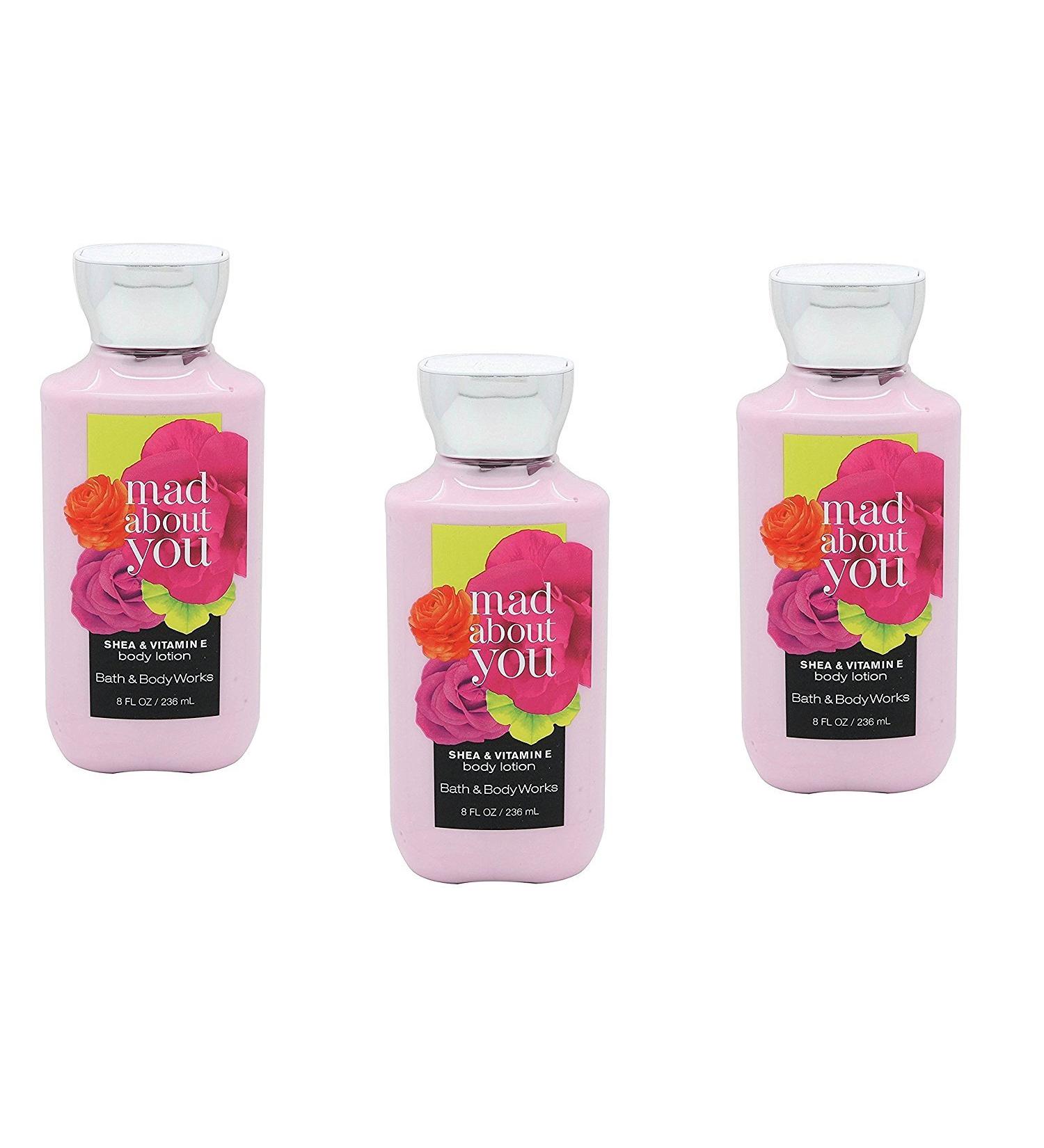 Bath & Body Works Mad About You Signature Collection Body Lotion 8 Ounce Pack of 3