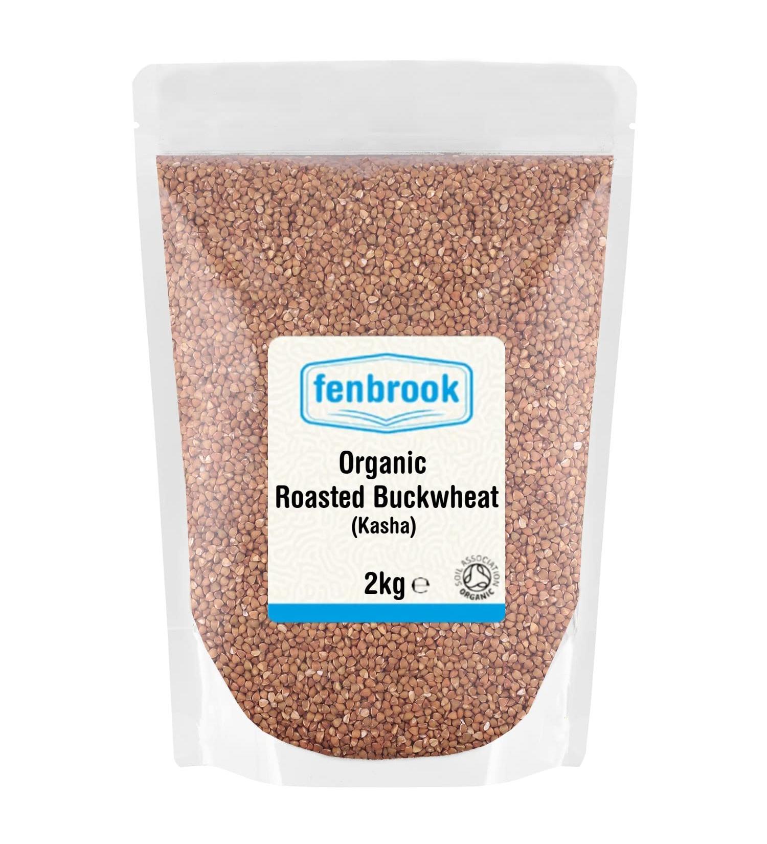 Organic Roasted Buckwheat (Kasha) 2kg | Certified Organic by Fenbrook Organic - Buy Online on SooperMarket.com