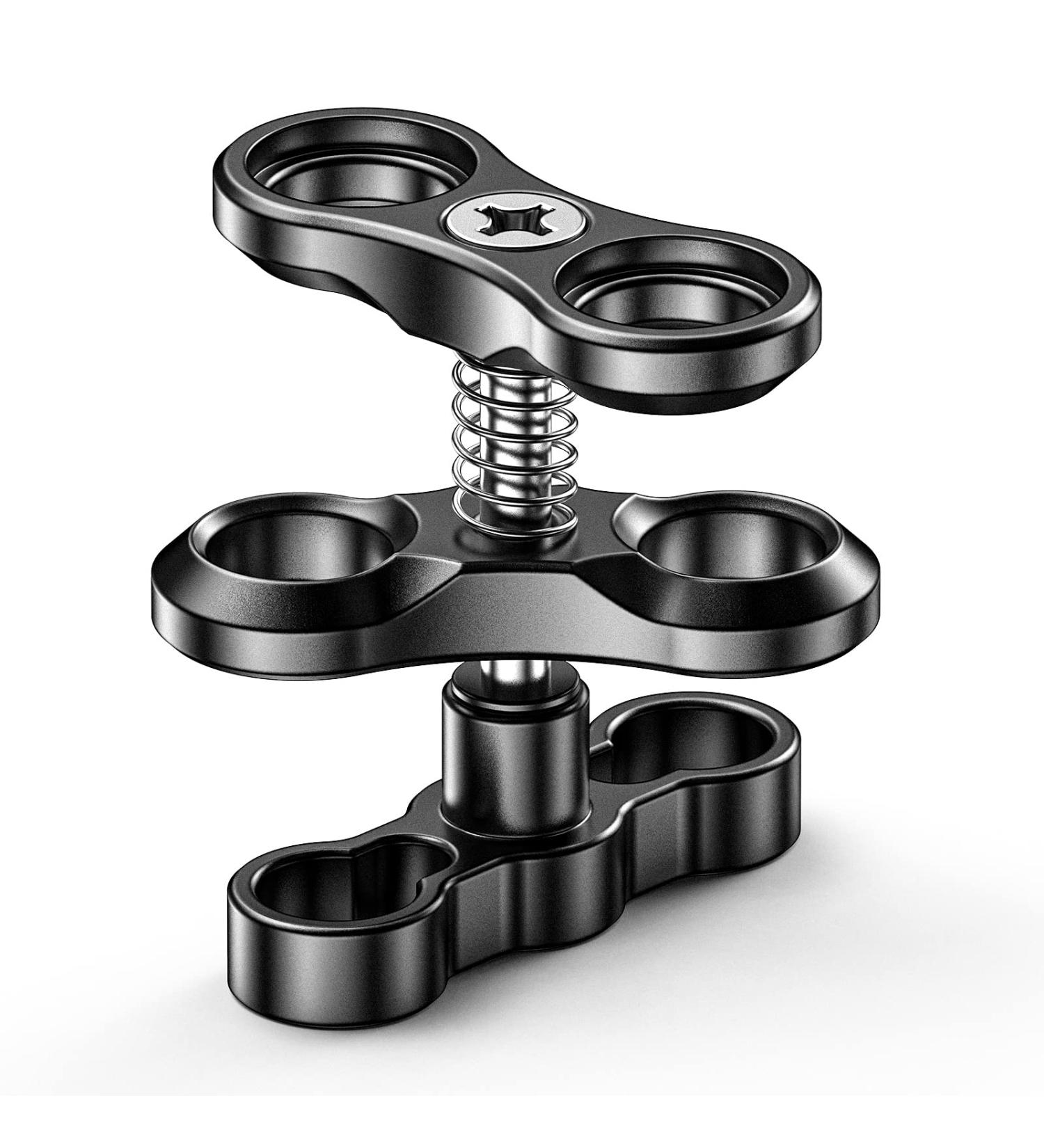 Seafrogs 1'' Underwater Diving Camera Arm | Black Standard Ball Clam for Underwater Photography | Compatible with GoPro Action Camera | CP-2 - Buy Online on SooperMarket.com