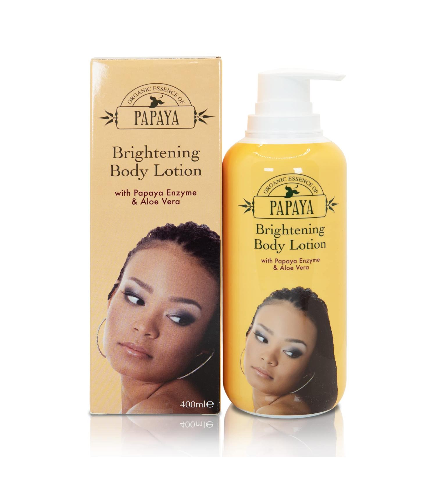 OMIC Organic Papaya Body Lotion 400ml - Nourishing and Moisturizing with Kojic Acid - Skin Care Solution - Buy Online on SooperMarket.com
