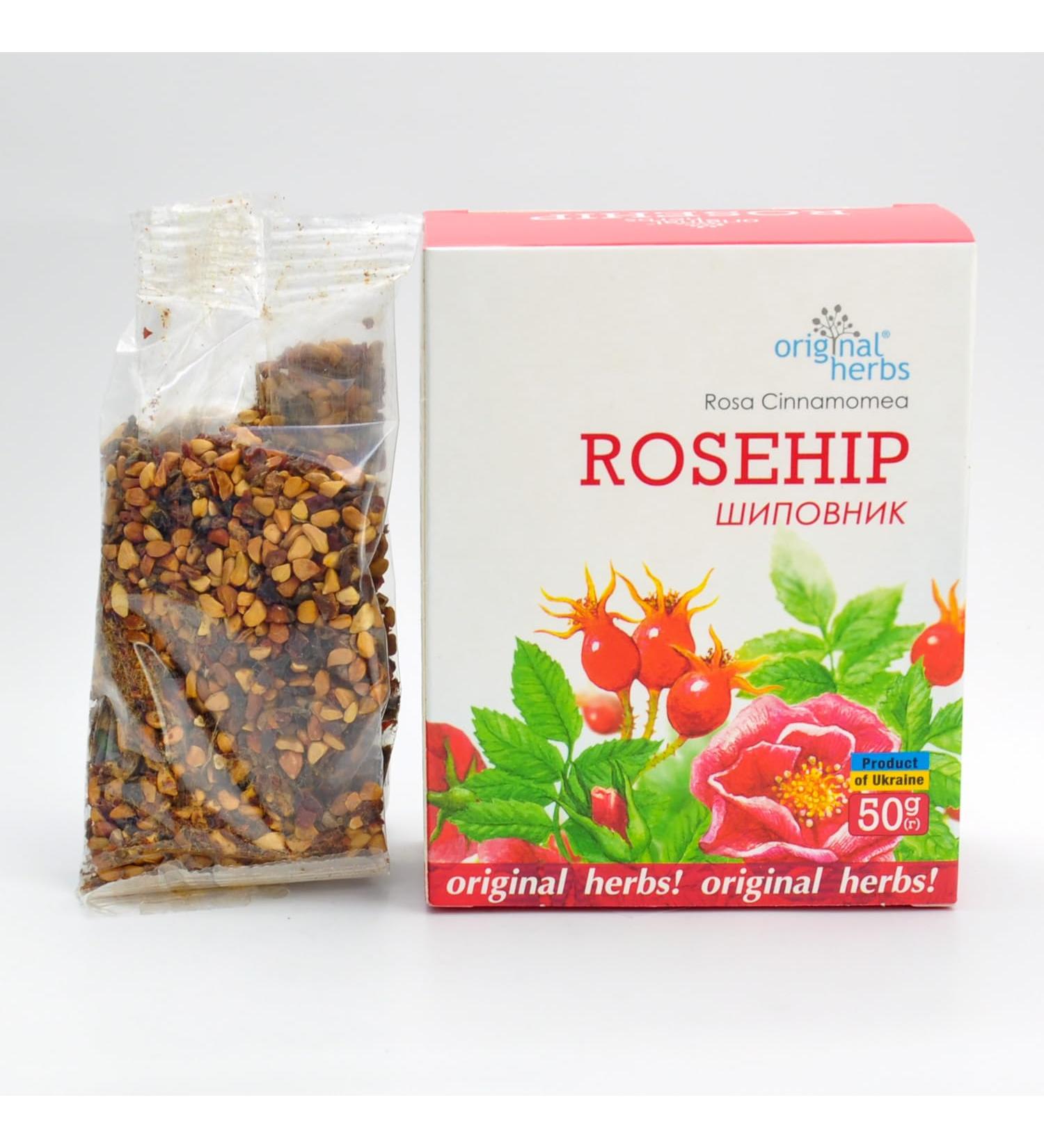 ROSEHIP ROSA CINNAMOMEA | Original Herbs Herbal Tea Wild Crafted Herbs Tea 50g - Buy Online on SooperMarket.com