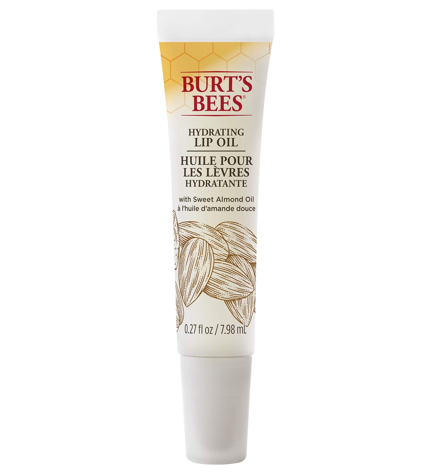 Burt's Bees Hydrating Lip Oil with Sweet Almond Oil 7.98 ml (Pack of 1) - Buy Online on SooperMarket.com