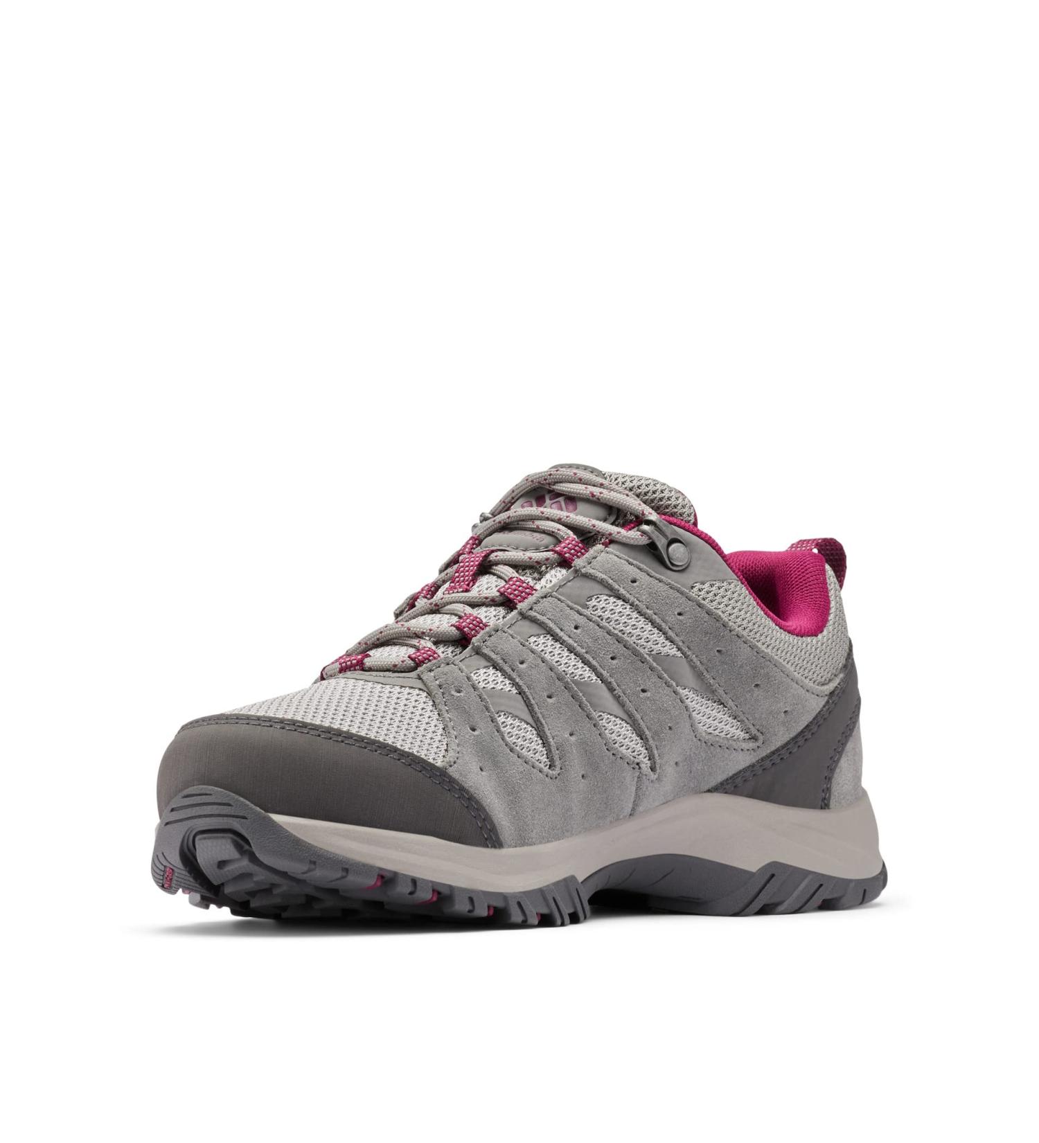 Columbia Redmond III WP Women's Waterproof Hiking Shoes - EU Size 38 - Ti Titanium & Red Onion - Buy Online on SooperMarket.com