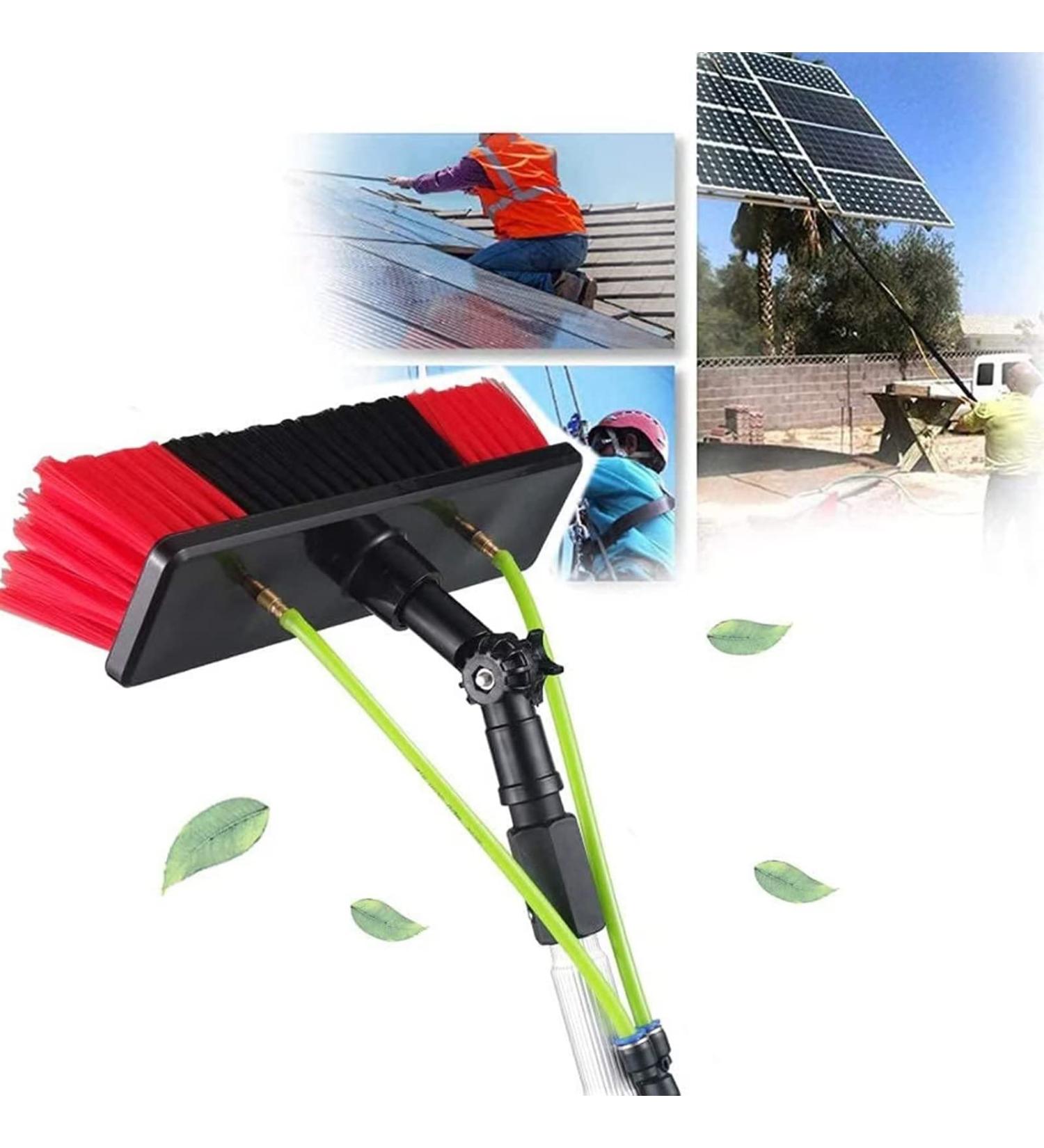 5-12m(16.5-39.5Foot) Extension Pole Window Washer Combo Telescopic Pole Window Cleaning Extension Pole for Cleaning Windows(30cm Brush 8m pole) 55cm Brush Head 7M/24FT - Buy Online on SooperMarket.com