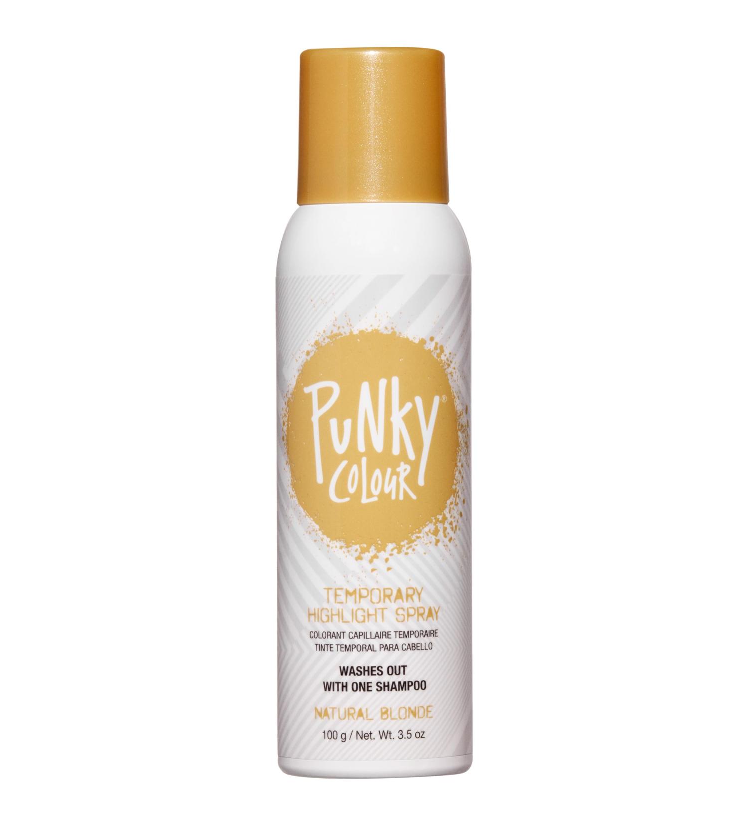 Punky Temporary Hair Highlight Spray Natural Blonde 3.5 oz x 1 Pack 3.5 Ounce (Pack of 1) Natural Blonde - Buy Online on SooperMarket.com