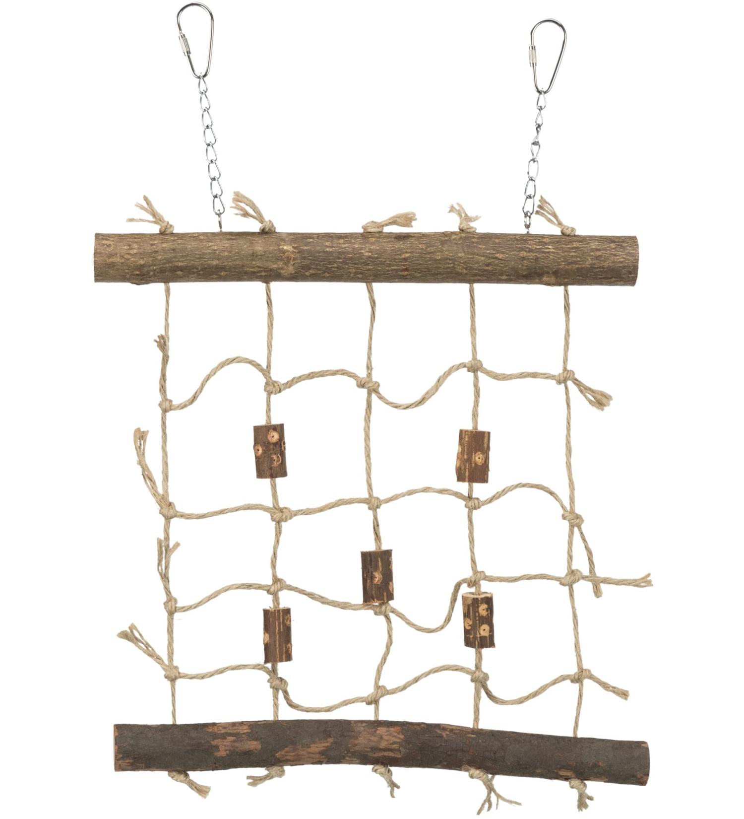 Trixie 5893 Natural Living Climbing Rope Frame for Pets | 27x24 cm | International Shipping Available - Buy Online on SooperMarket.com
