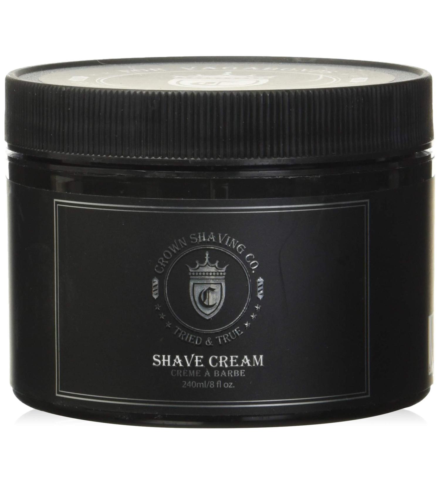 Crown Shaving Co. Shave Cream - Premium 4 Fl Oz for a Smooth Comfortable Shave | International Shipping Available - Buy Online on SooperMarket.com