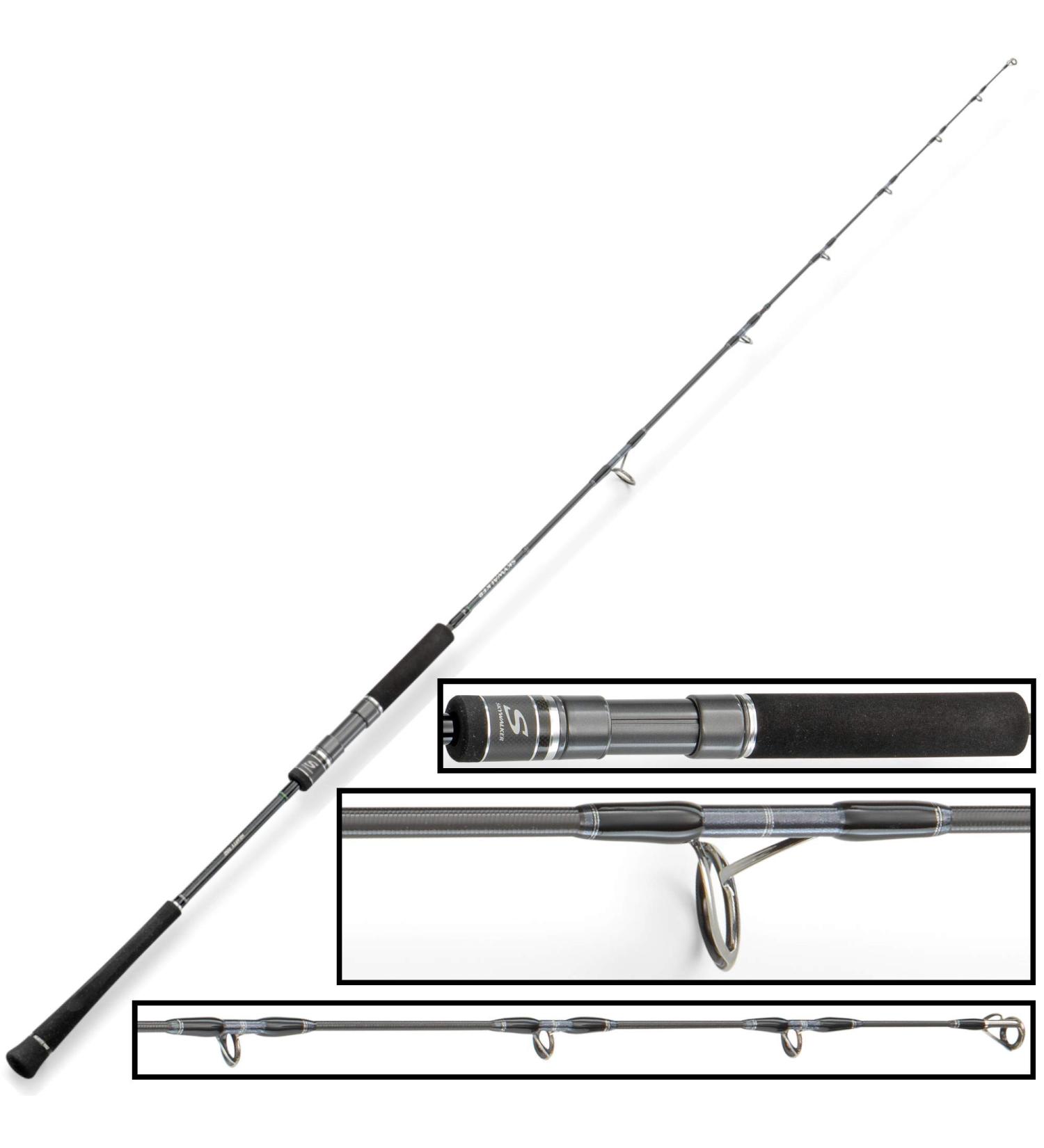 Hearty Rise Skywalker Travel Rod 663S - 1.98m 180-400g | Premium Fishing Gear Worldwide Shipping - Buy Online on SooperMarket.com