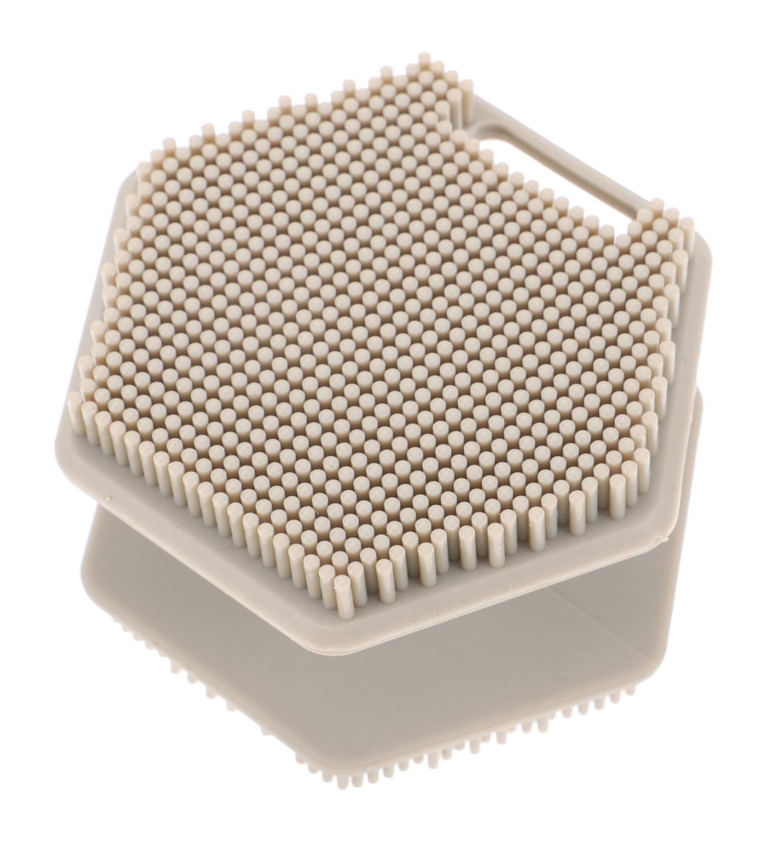 Mikinona Face Brush Silicone Face Cleansing Brush Face Cleansing Brush for Blackhead Facial Brush Cleaning Brush Face Cleansing Brush Exfoliator Double Sided Silica Gel Scrub 6.50X6.50X4.00CM Grey - Buy Online on SooperMarket.com