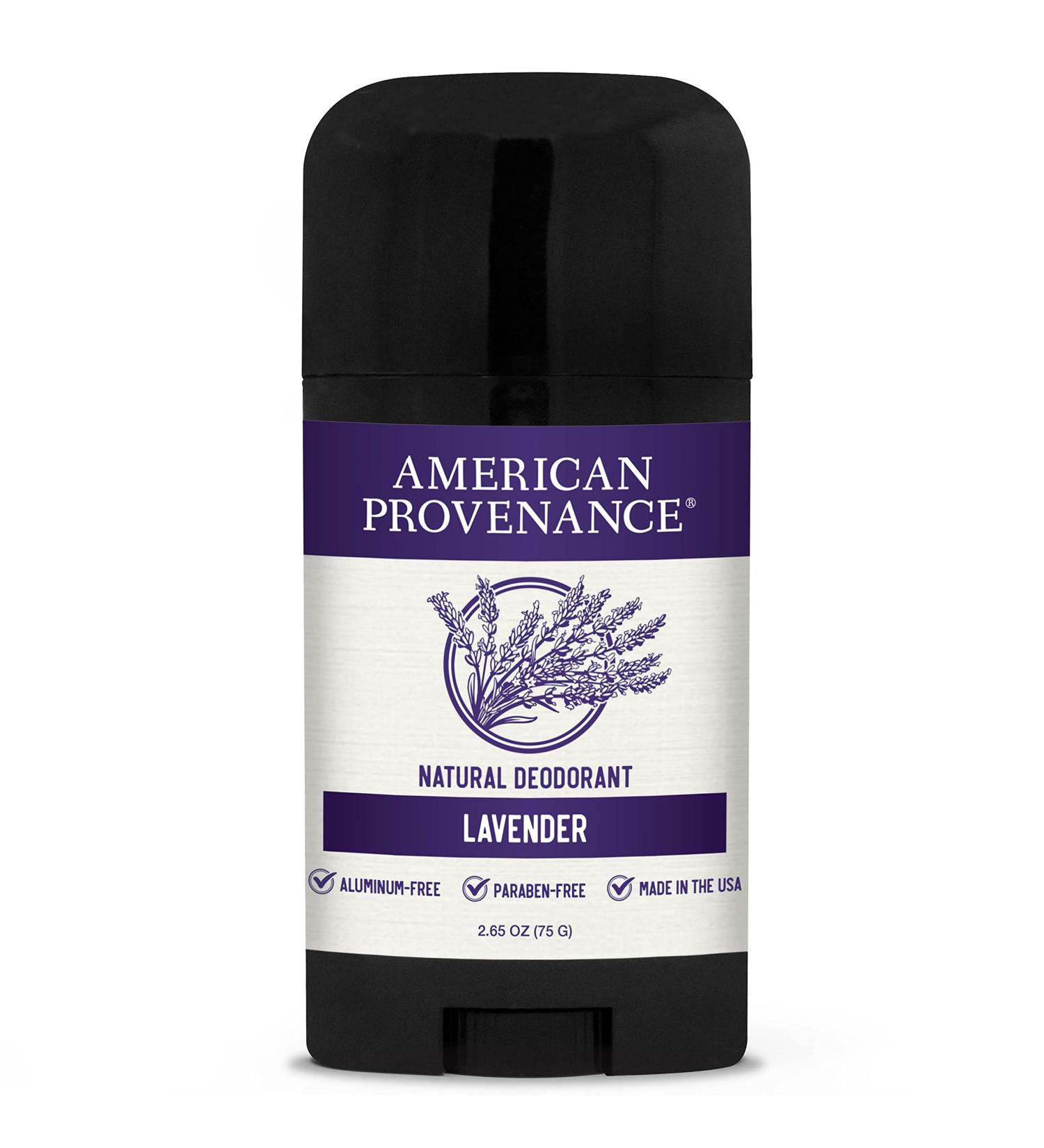 All Natural Aluminum Free Men's Deodorant - Lavender - Long-Lasting & Cruelty-Free - Made in USA - Buy Online on SooperMarket.com