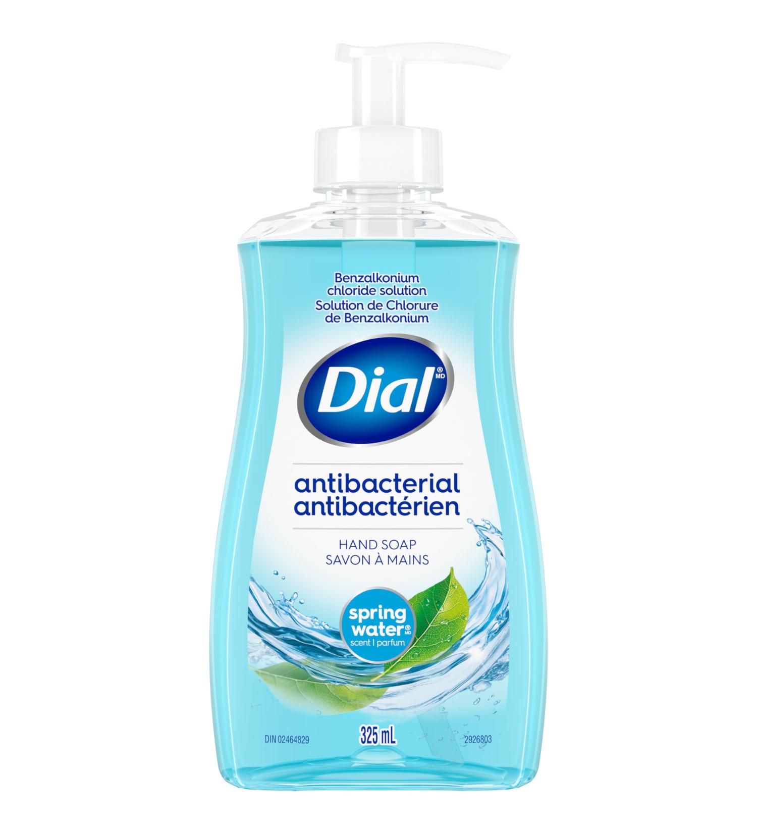 Dial Antibacterial Liquid Hand Soap Spring Water 325ml Spring Water 325 ml (Pack of 1) - Buy Online on SooperMarket.com