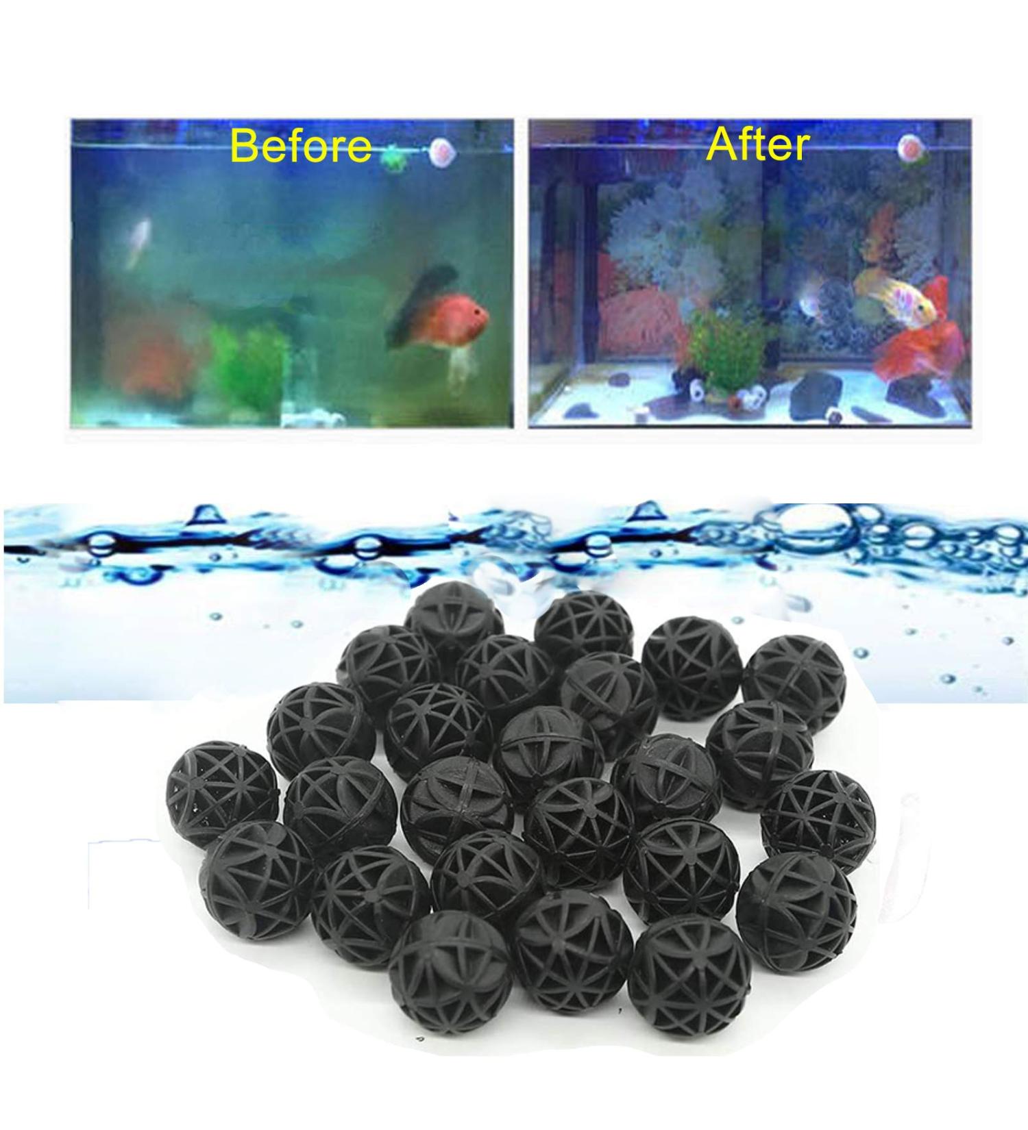 OSATNB 100 Bioco Balls for Ultra Quiet 4-in-1 Aquarium Filter | Best for 500-1800L/h - Improve Your Aquarium s Filtration - Buy Online on SooperMarket.com