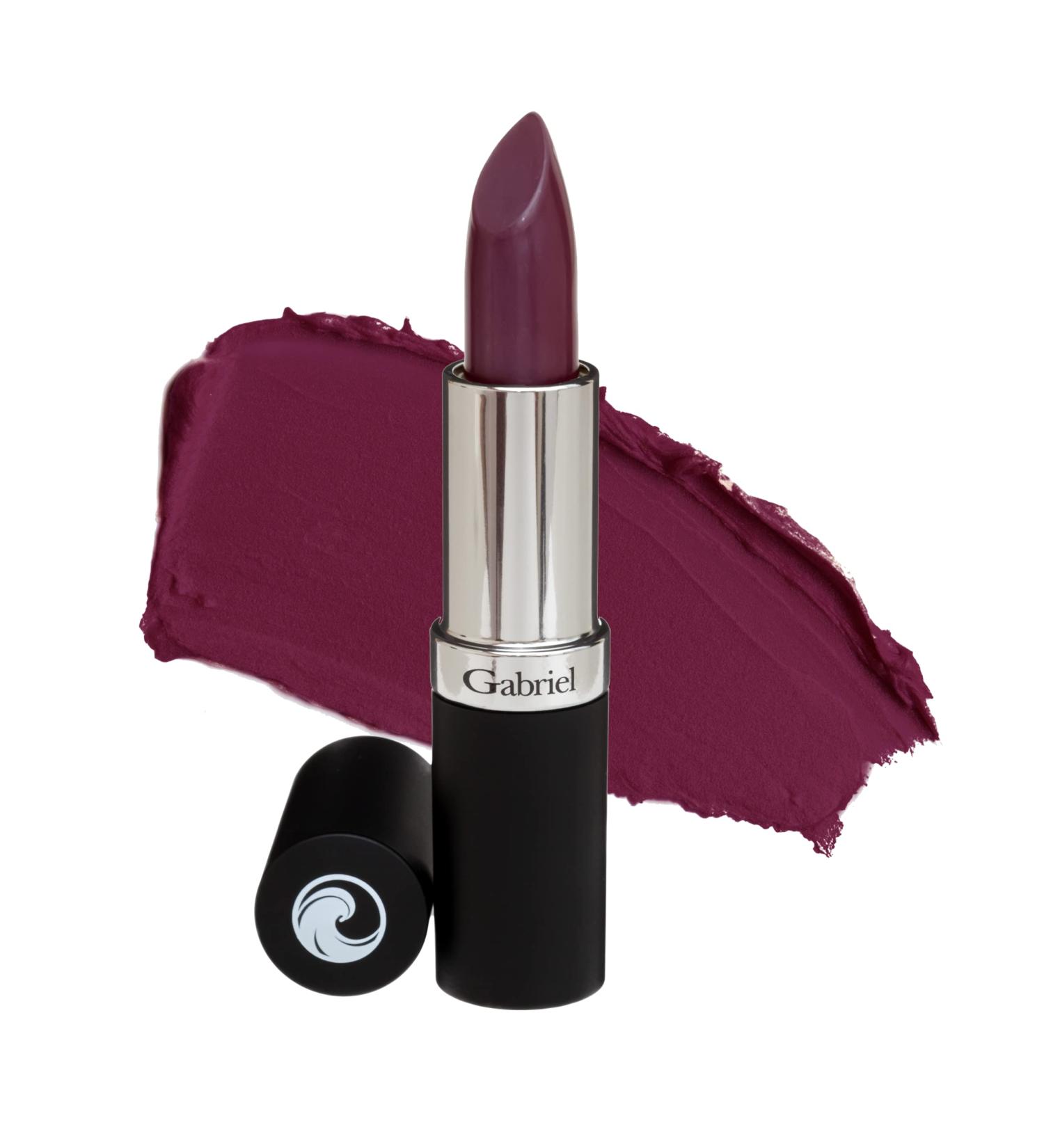 Gabriel Cosmetics Meritage Dark Wine Lipstick - Natural, Paraben-Free, Vegan, Non-GMO - 0.13 Oz - Buy Online on SooperMarket.com