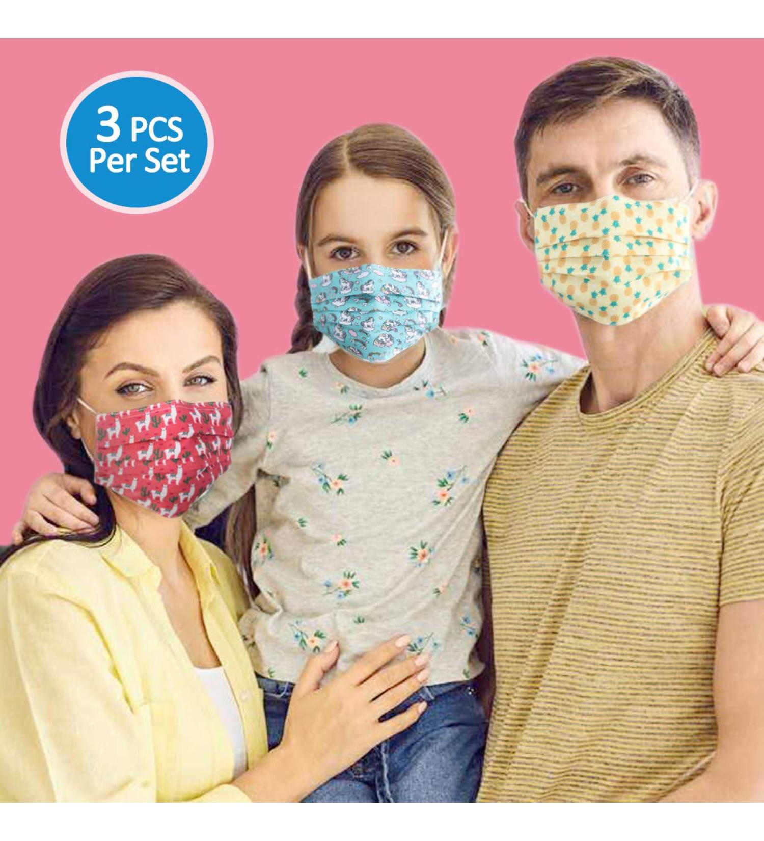Breathable Fabric Face Mask DIY Kit - Stylish Design Options - Buy Online on SooperMarket.com