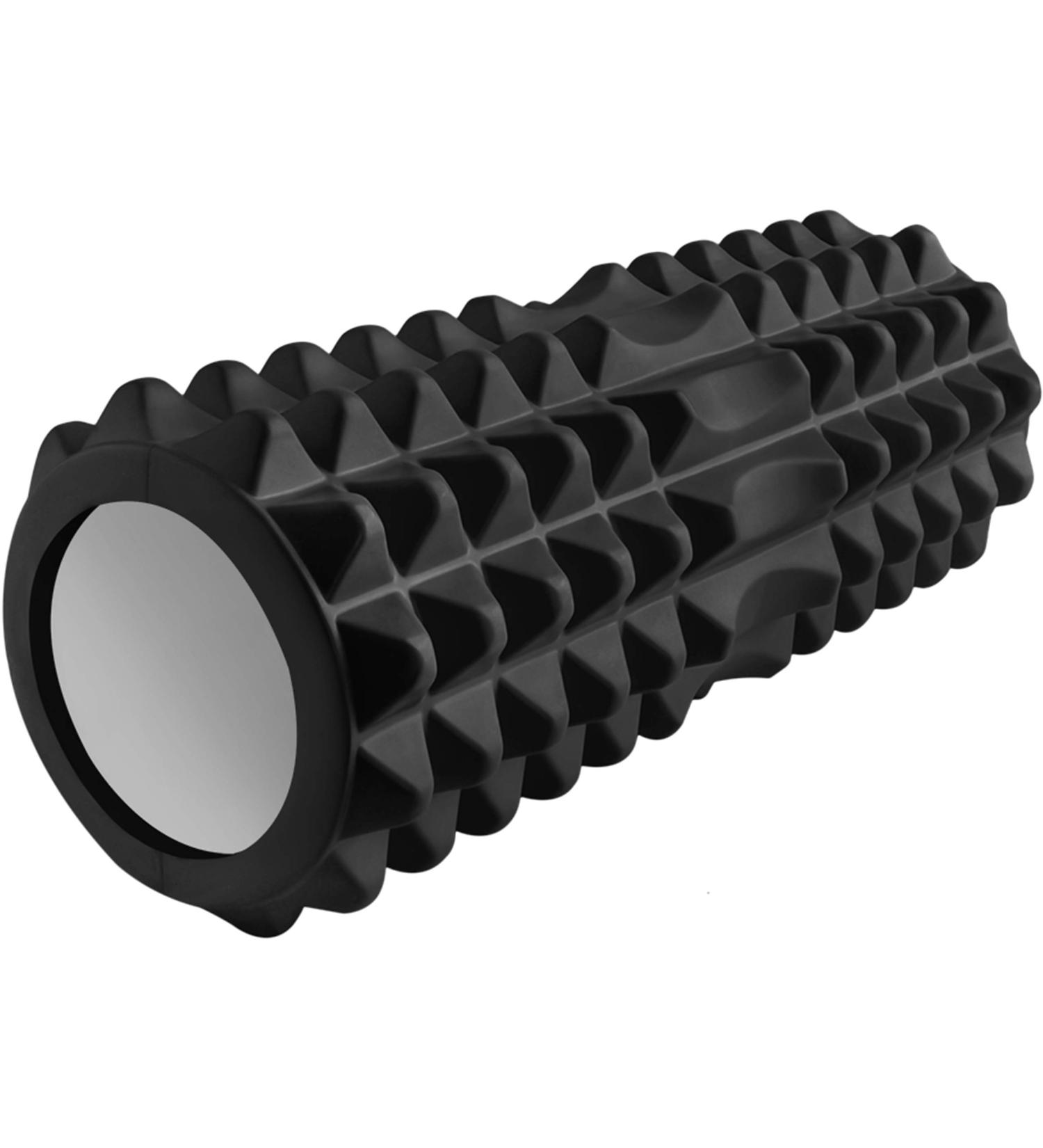 Fascia Roll 12cm | EVA Foam Pilates Yoga Massage | Black 33 cm - Perfect for Recovery - Buy Online on SooperMarket.com