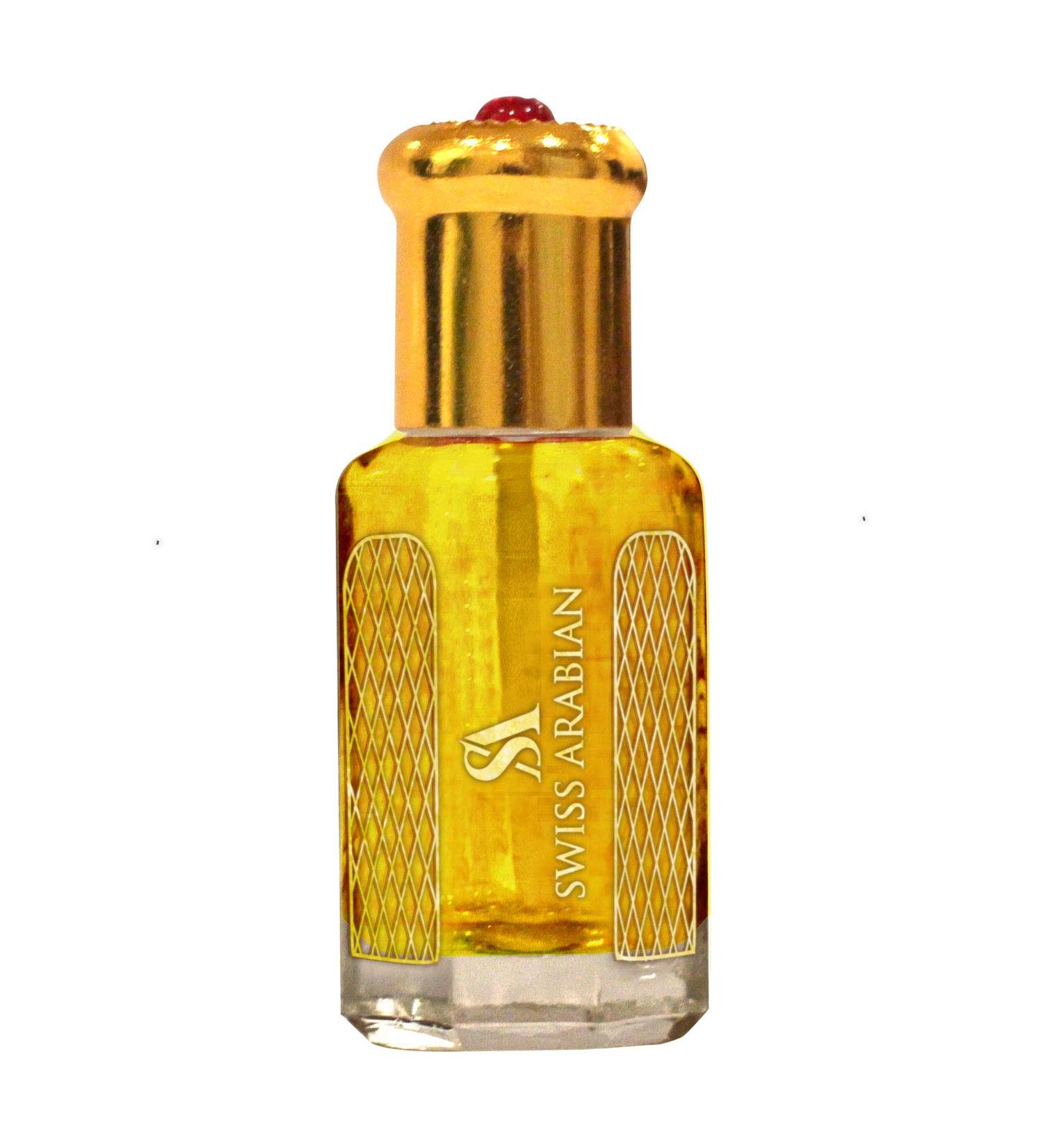 Swiss Arabian Ghadeer 12mL | Artisanal Hand Crafted Perfume Oil Fragrance for Women | Traditional Attar Style Cologne | by Perfumer Great Gift/Party Favors | Pocket Size Body Oil Feminine GHADEER  - Buy Online on SooperMarket.com
