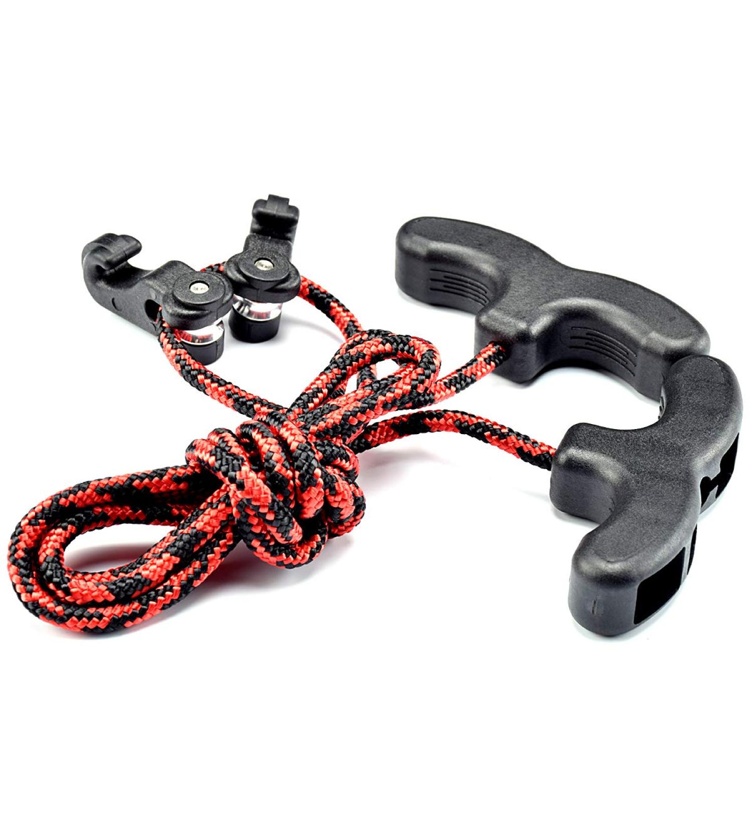 Double Handle Crossbow Cocking Device | Red Rope Cocker Aid Tool - Buy Online on SooperMarket.com