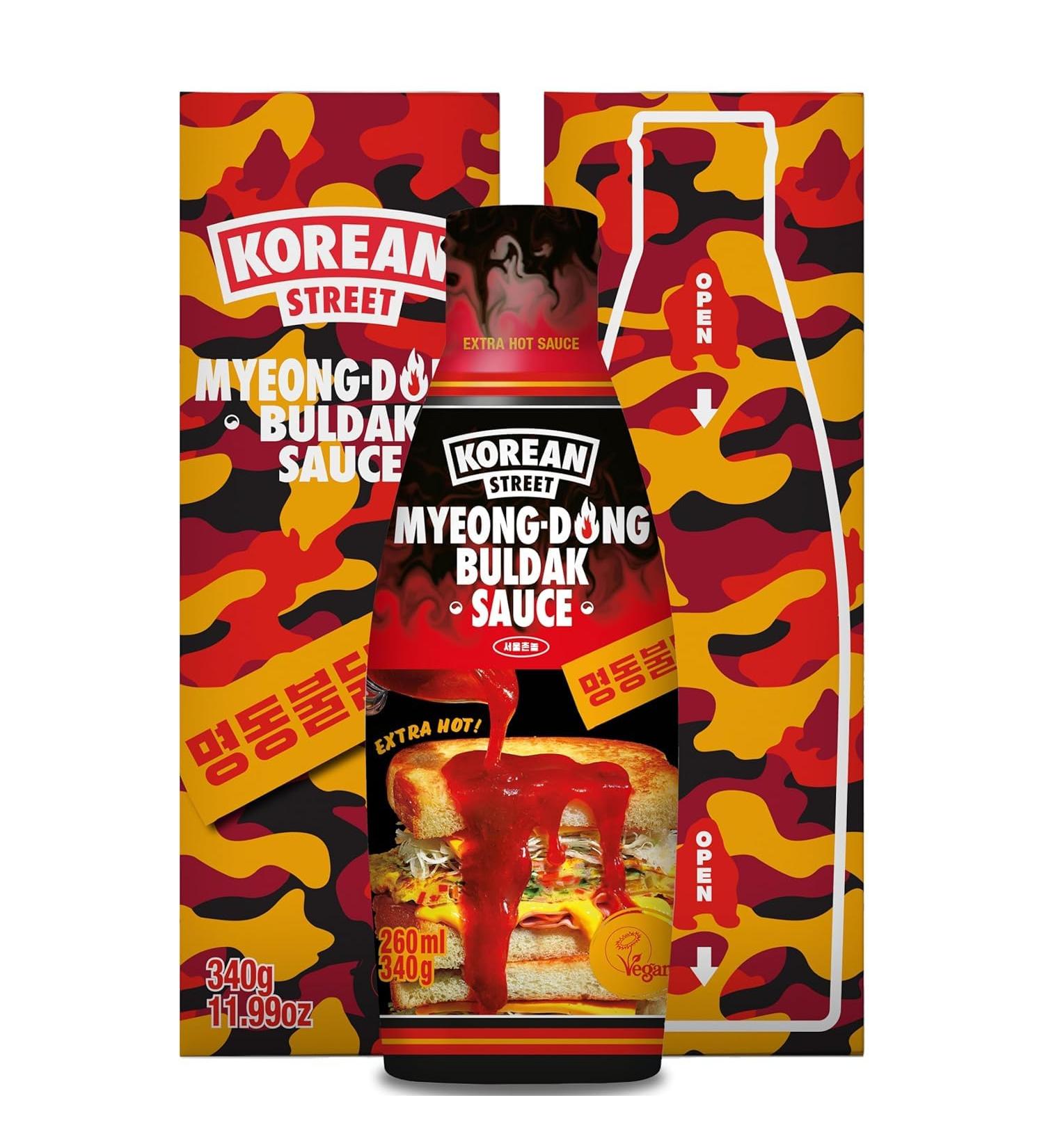 Korean Street Sauce - Buldak Extremely Spicy | Authentic Flavor | International Shipping - Buy Online on SooperMarket.com