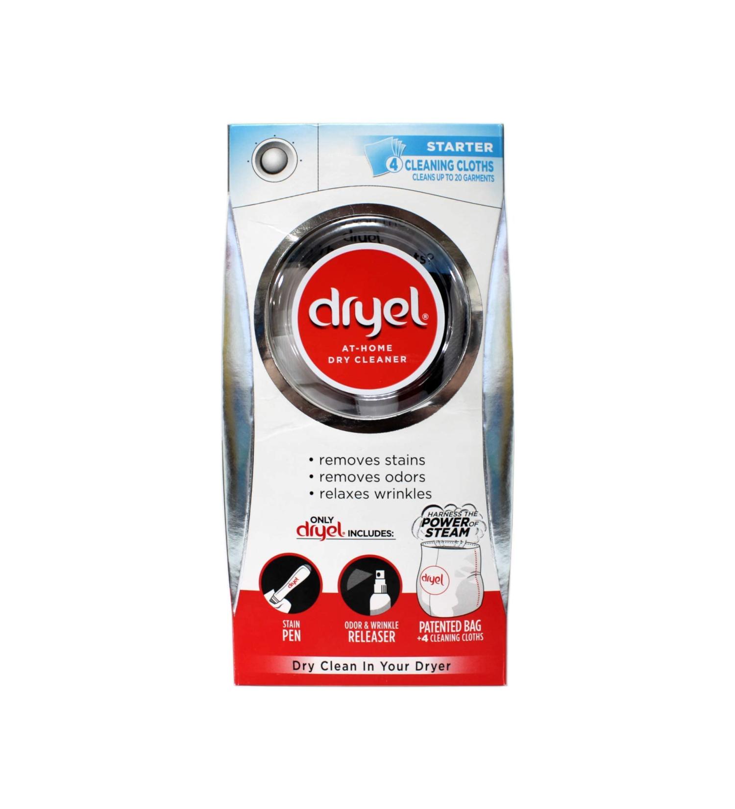 Dryel At-Home Dry Cleaning Starter Kit With Bag Breeze Clean Scent 1 kit - Buy Online on SooperMarket.com