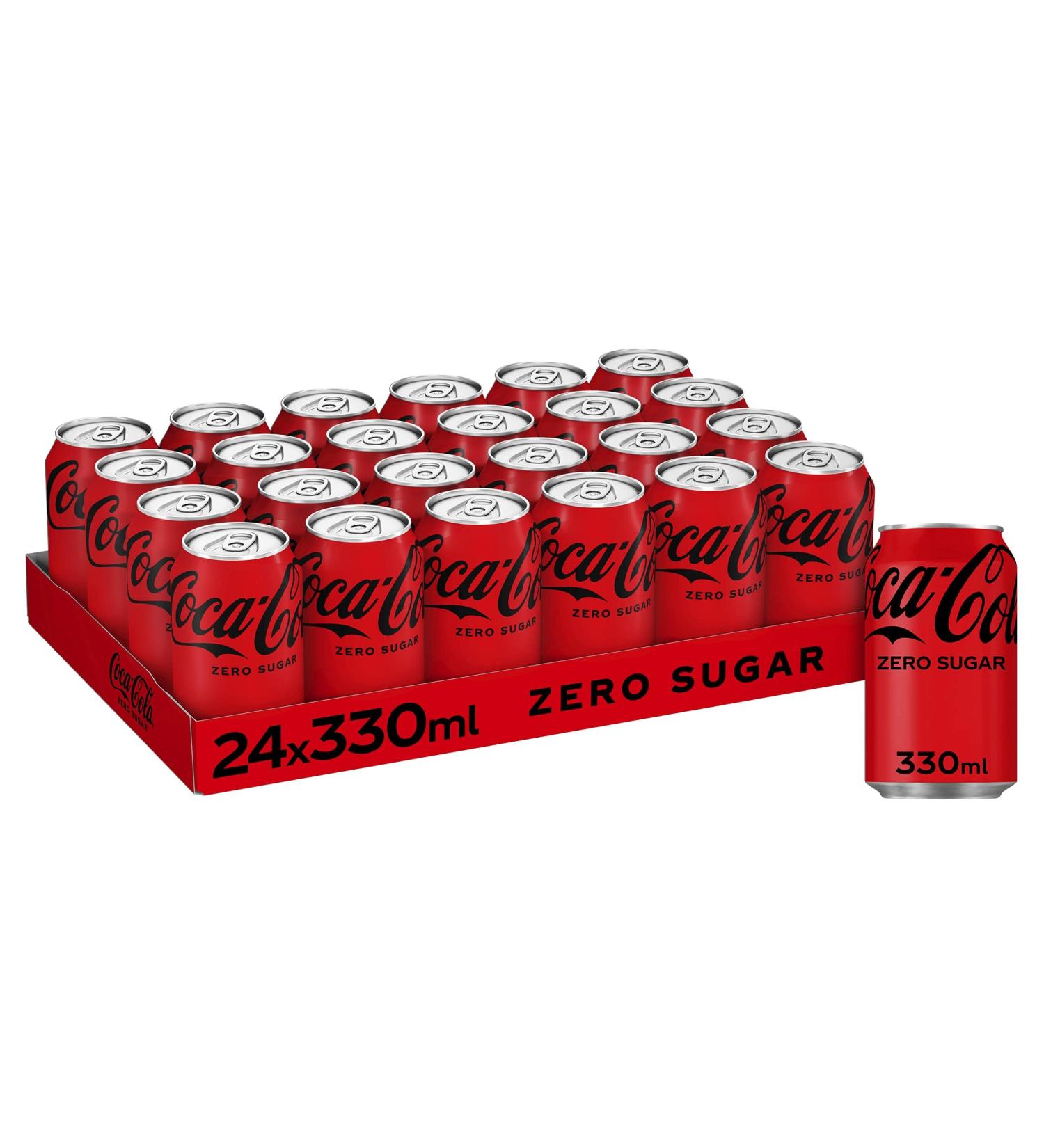Coca-Cola Coke ZERO Sugar 330ml x 24 Pack