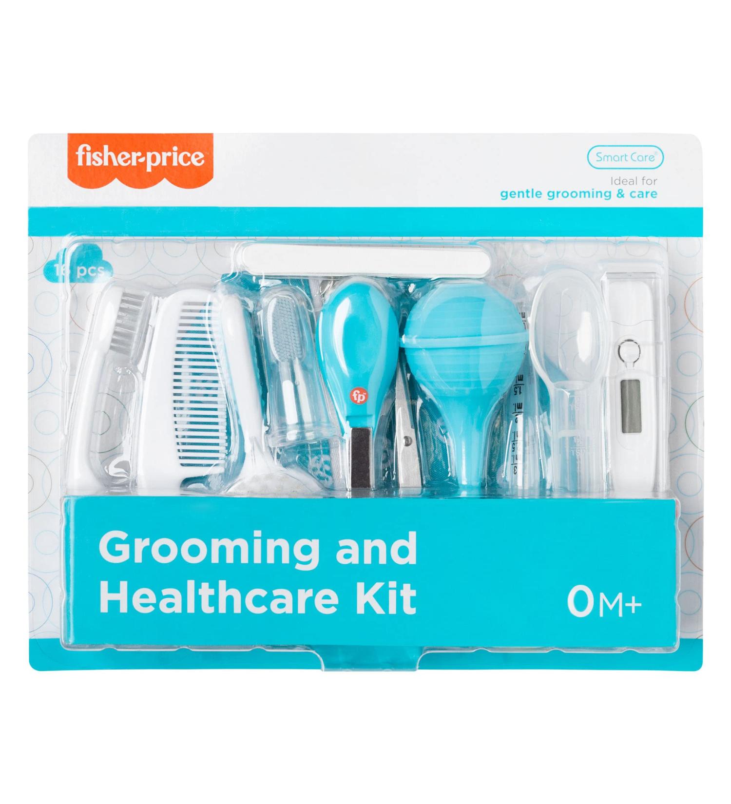 Smart Care Fisher-Price 16-Piece Baby Grooming & Healthcare Kit - Newborn Essentials Baby Gift Set - Buy Online on SooperMarket.com