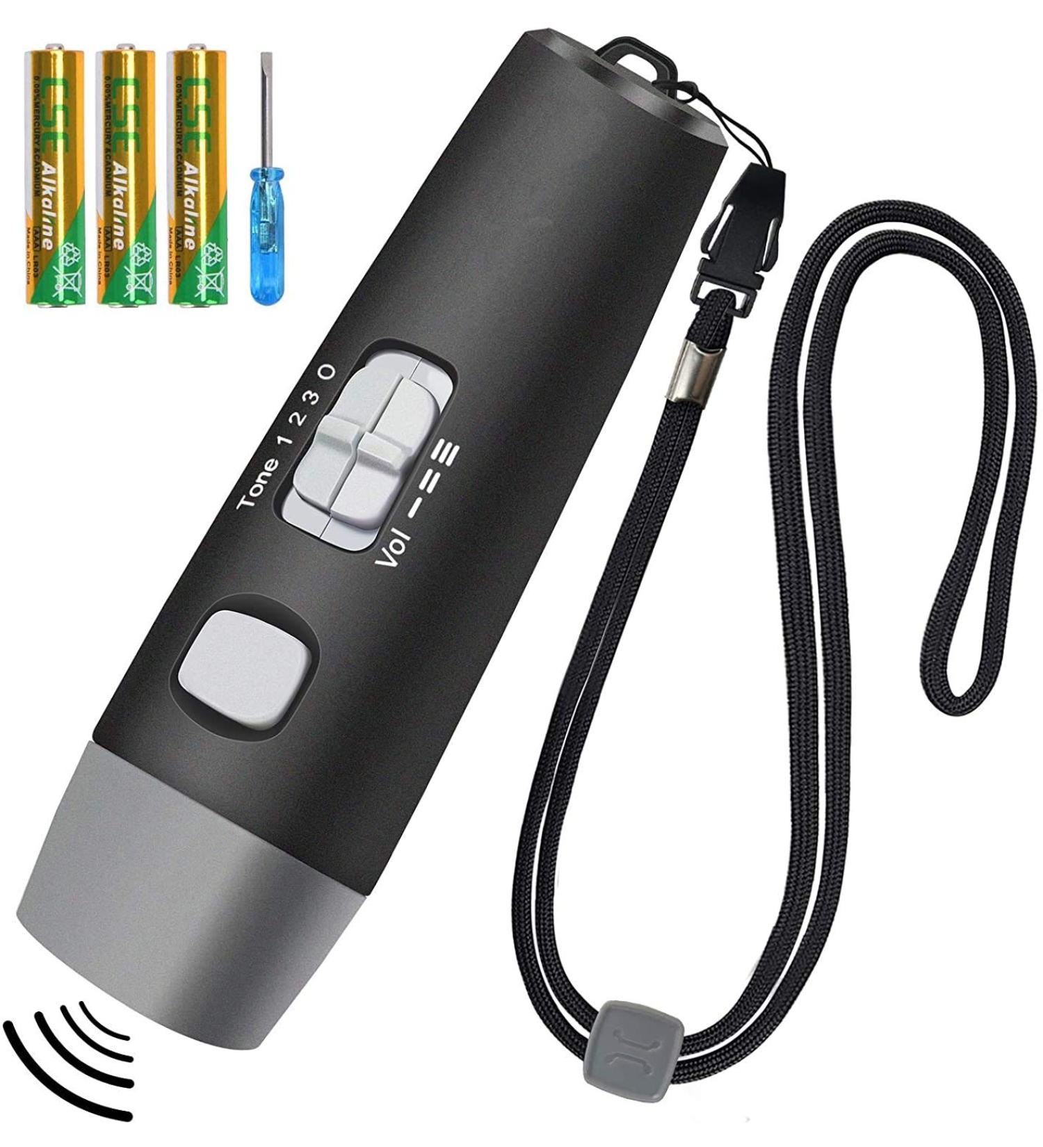 Electronic Hand Pipe & Whistle for Sports Referees | Adjustable Volume & Tones | Black Handheld Sports Equipment - Buy Online on SooperMarket.com