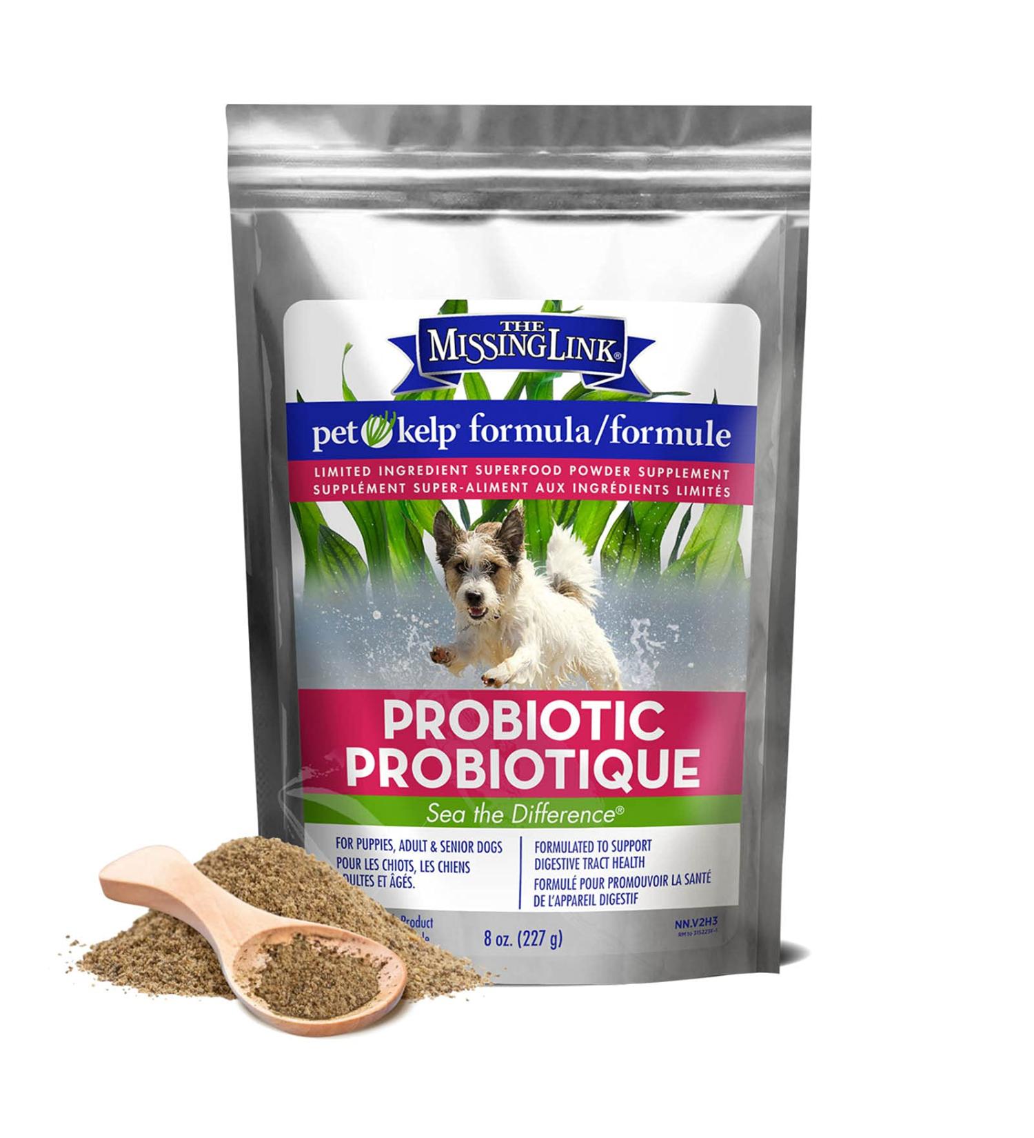The Missing Link Pet Kelp Limited Ingredient Superfood Powder Supplement for Dogs - Probiotic - 227g - Buy Online on SooperMarket.com