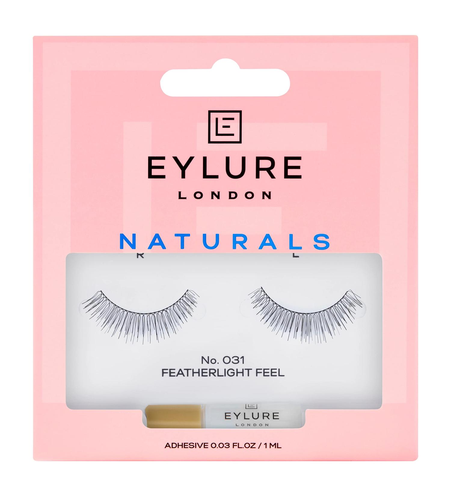 Eylure Naturals False Eyelashes Style No. 031 - Reusable, Adhesive Included - 1 Pair - Buy Online on SooperMarket.com