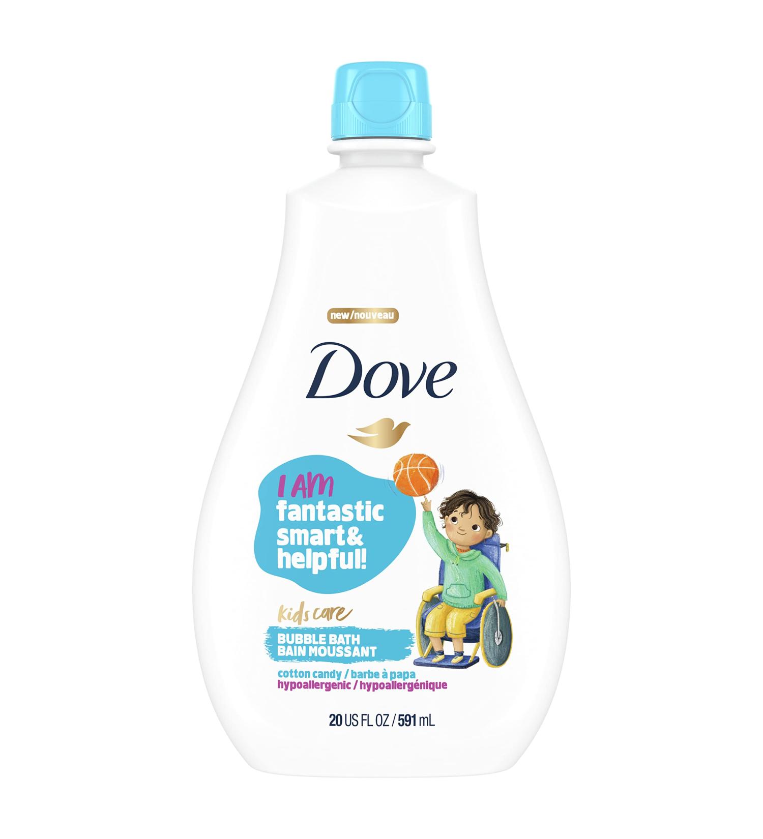 Dove Kids Care Cotton Candy Bubble Bath 20 oz | Hypoallergenic Formula - Buy Online on SooperMarket.com