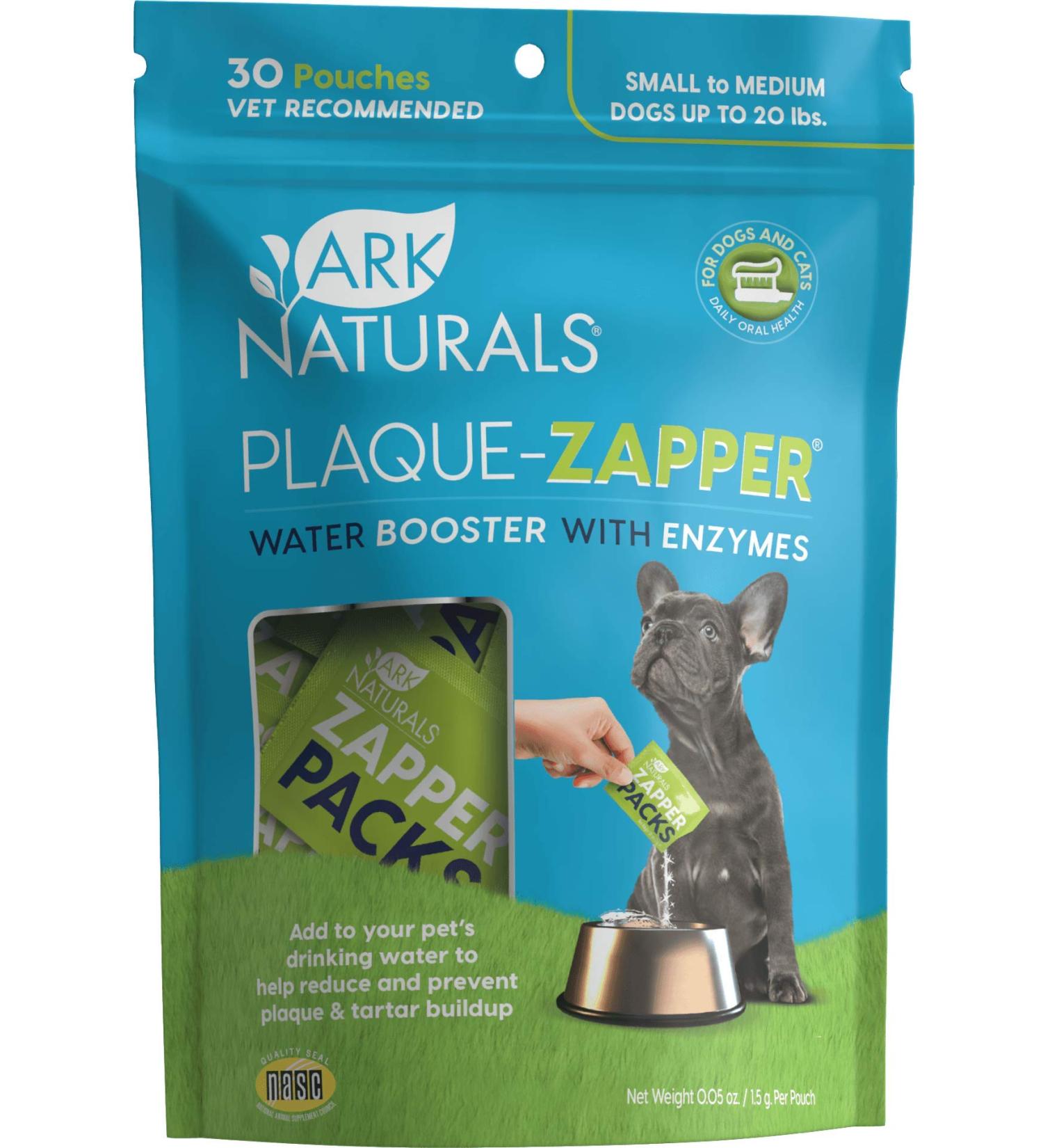 Plaque Zapper - Tasteless Fizzy for Cats & Dogs | Reduces Bad Breath & Tartar - Buy Online on SooperMarket.com