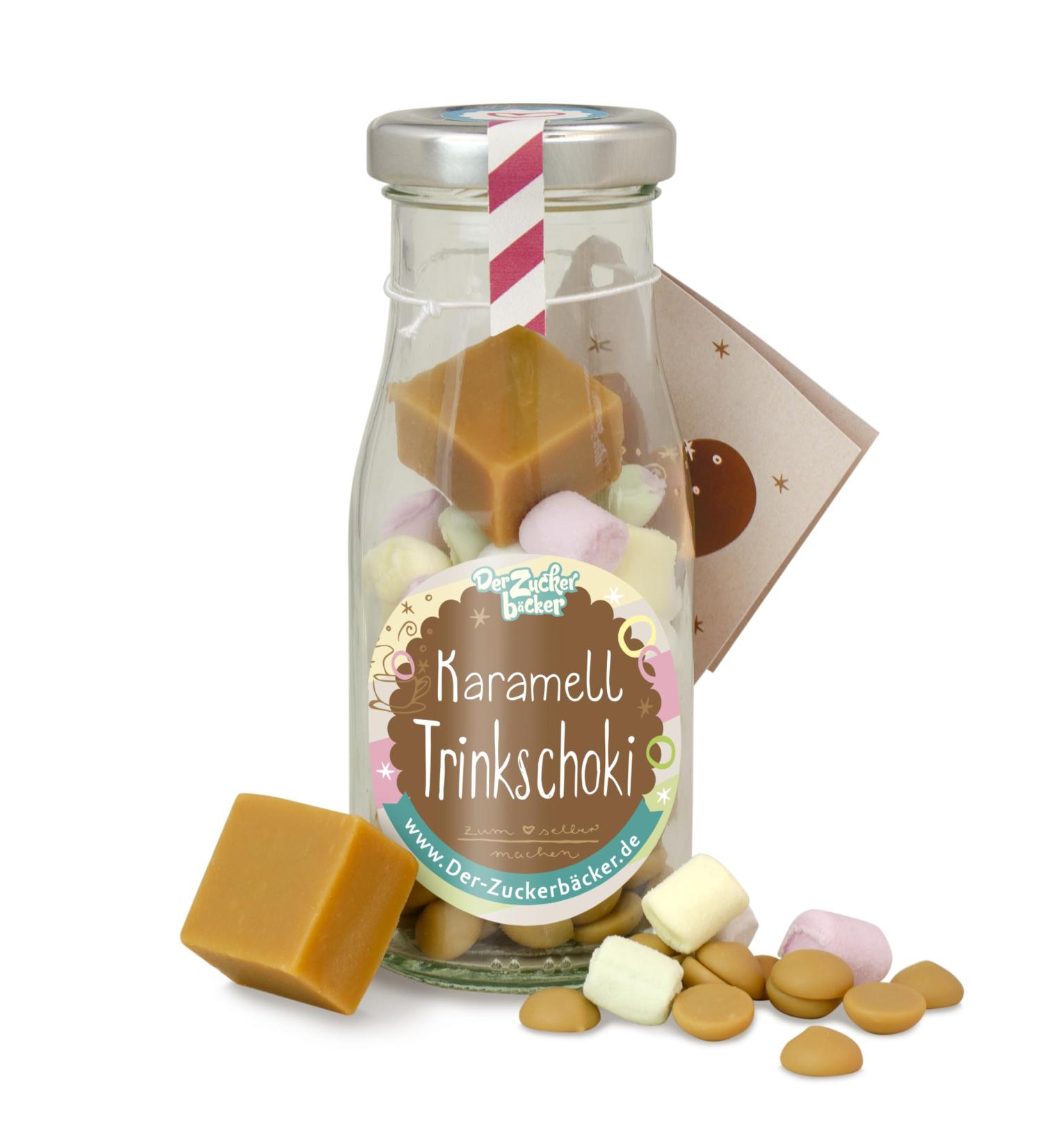 DIY Karamell Drinking Chocolate - Caramel Drops with Toffee & Marshmallow | Perfect for Advent Calendars - Buy Online on SooperMarket.com