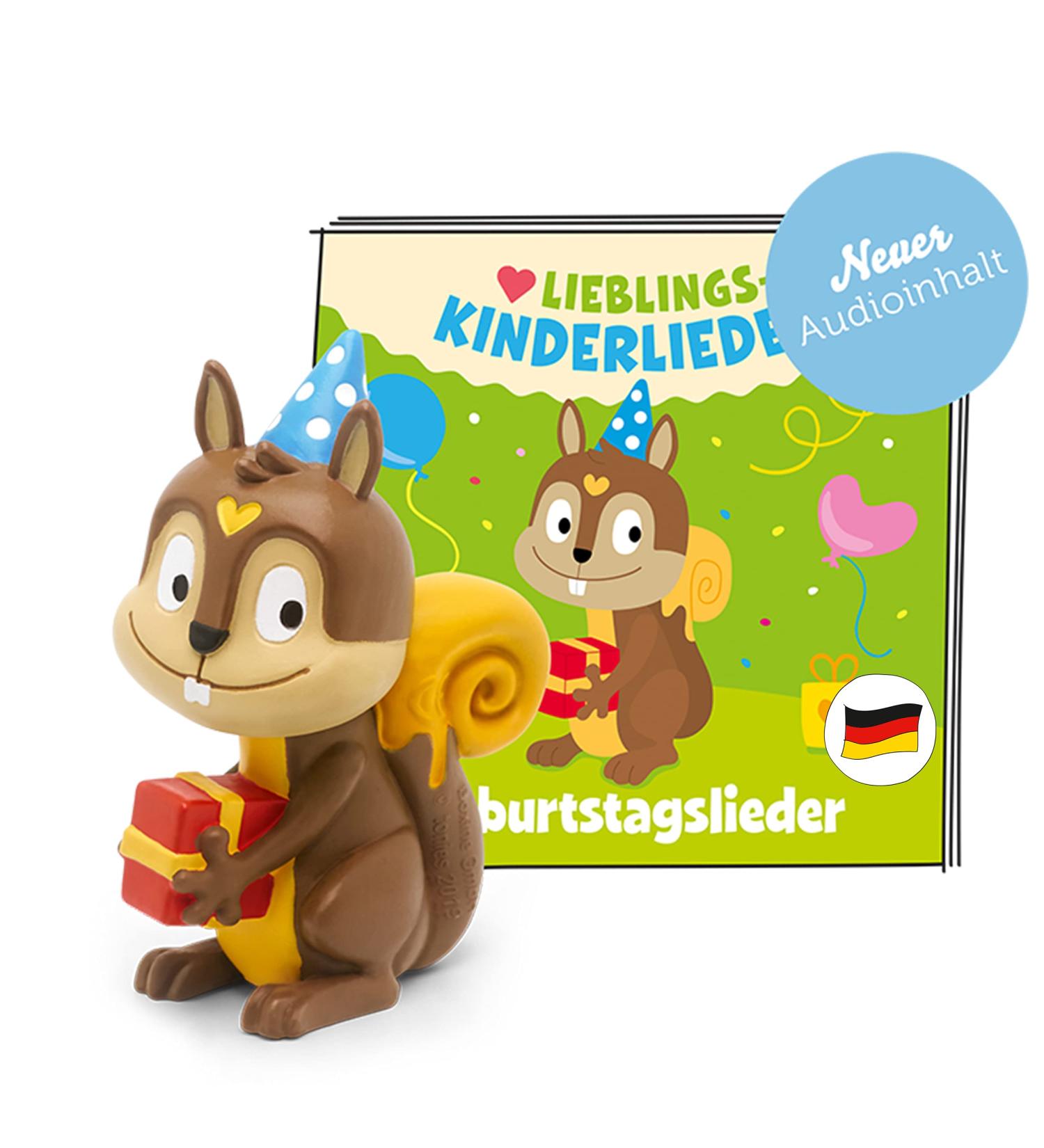 Tonies Hearing Characters for Toniebox - 60 Min of Favorite Children's Birthday Songs & More for Ages 3+ - Buy Online on SooperMarket.com