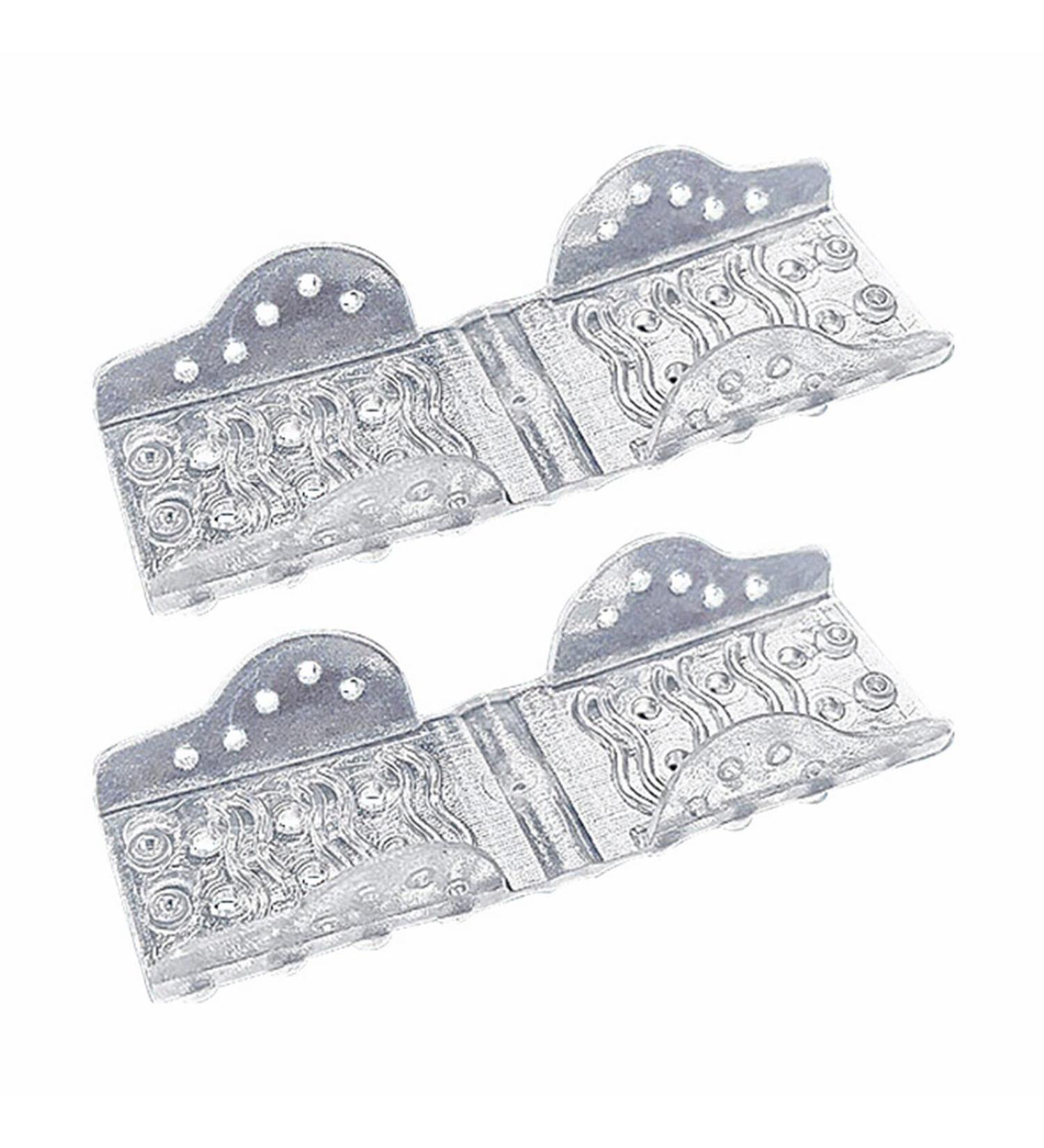 Clear Gel Toe Separators & Straightener for Hammer Toe & Overlapping Hallux Valgus - Correct Crooked Toes - Athletes Foot Pads (One Size) - Buy Online on SooperMarket.com