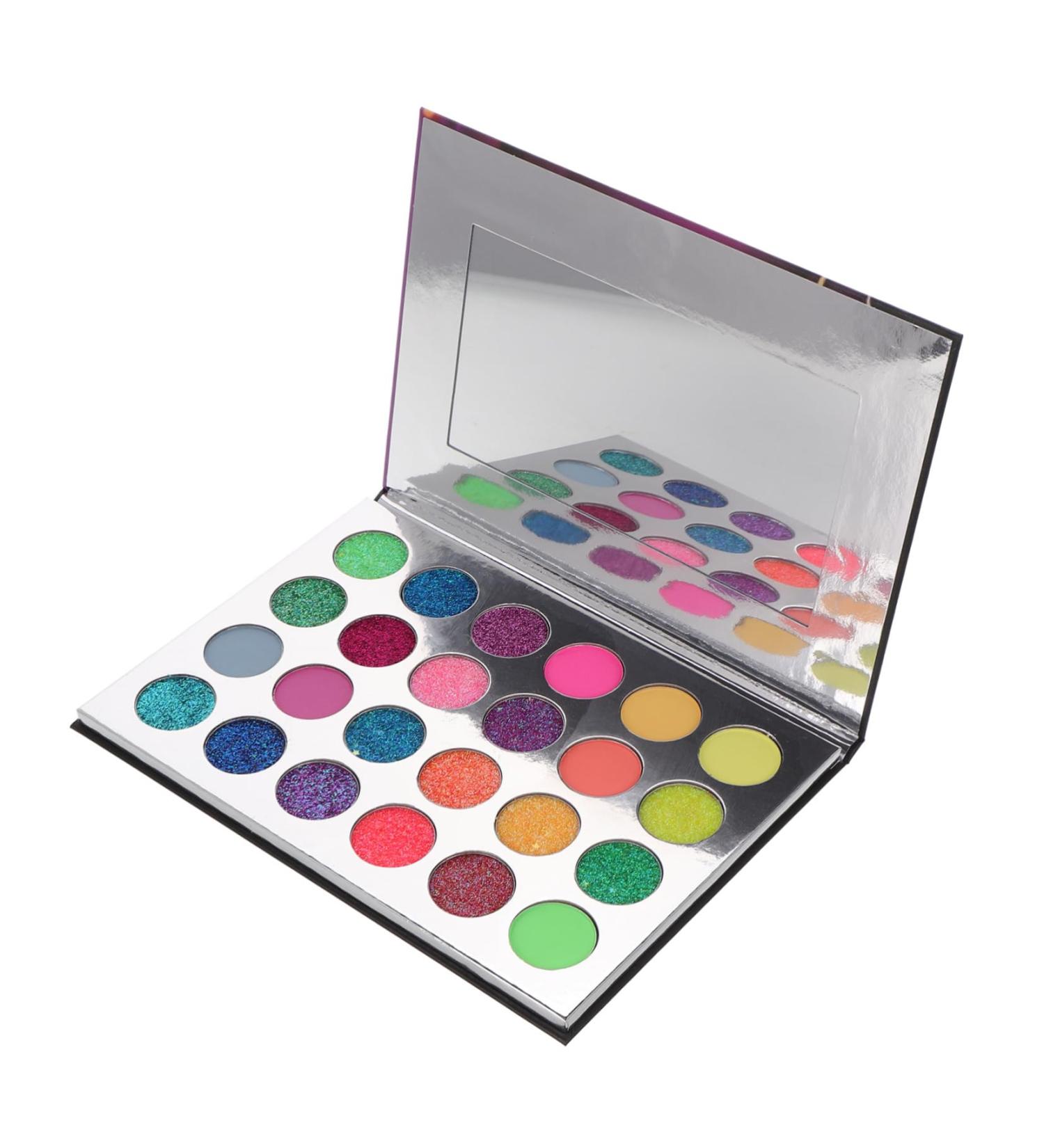 Gogogmee Eyeshadow Pallet Bright Eyeshadow Palette Powder Glow in The Dark Eyeshadow - Buy Online on SooperMarket.com