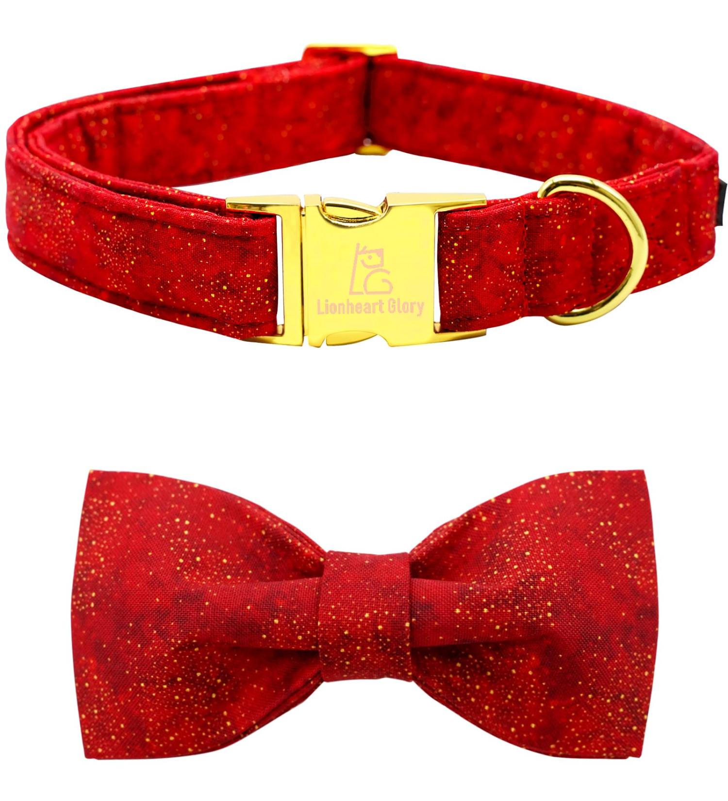 Lionheart Glory Christmas Dog Collar - Adjustable Soft Fly Collar for Big Dogs | X-Large Red Loop Collar (1 Pack) - Buy Online on SooperMarket.com