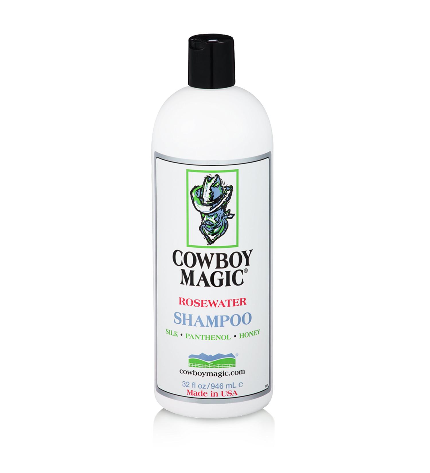 Cowboy Magic Rose Water Shampoo 32oz - Gentle Cleansing for Soft & Shiny Hair - Buy Online on SooperMarket.com