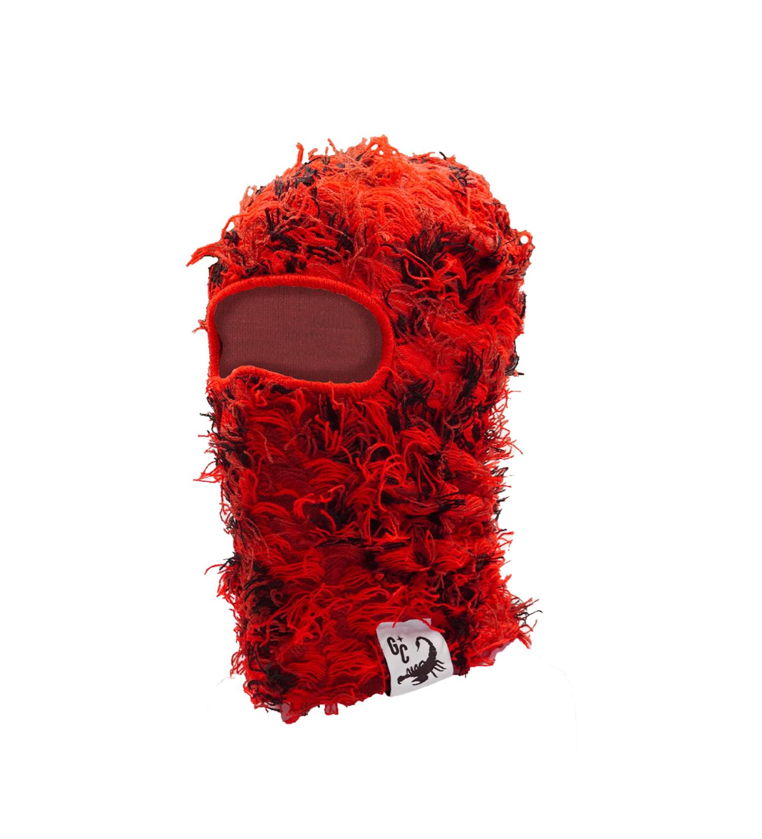 GCBALACLAVA Distressed Balaclava Ski Mask - Premium Winter Beanie Cap (Red Storm) - Buy Online on SooperMarket.com