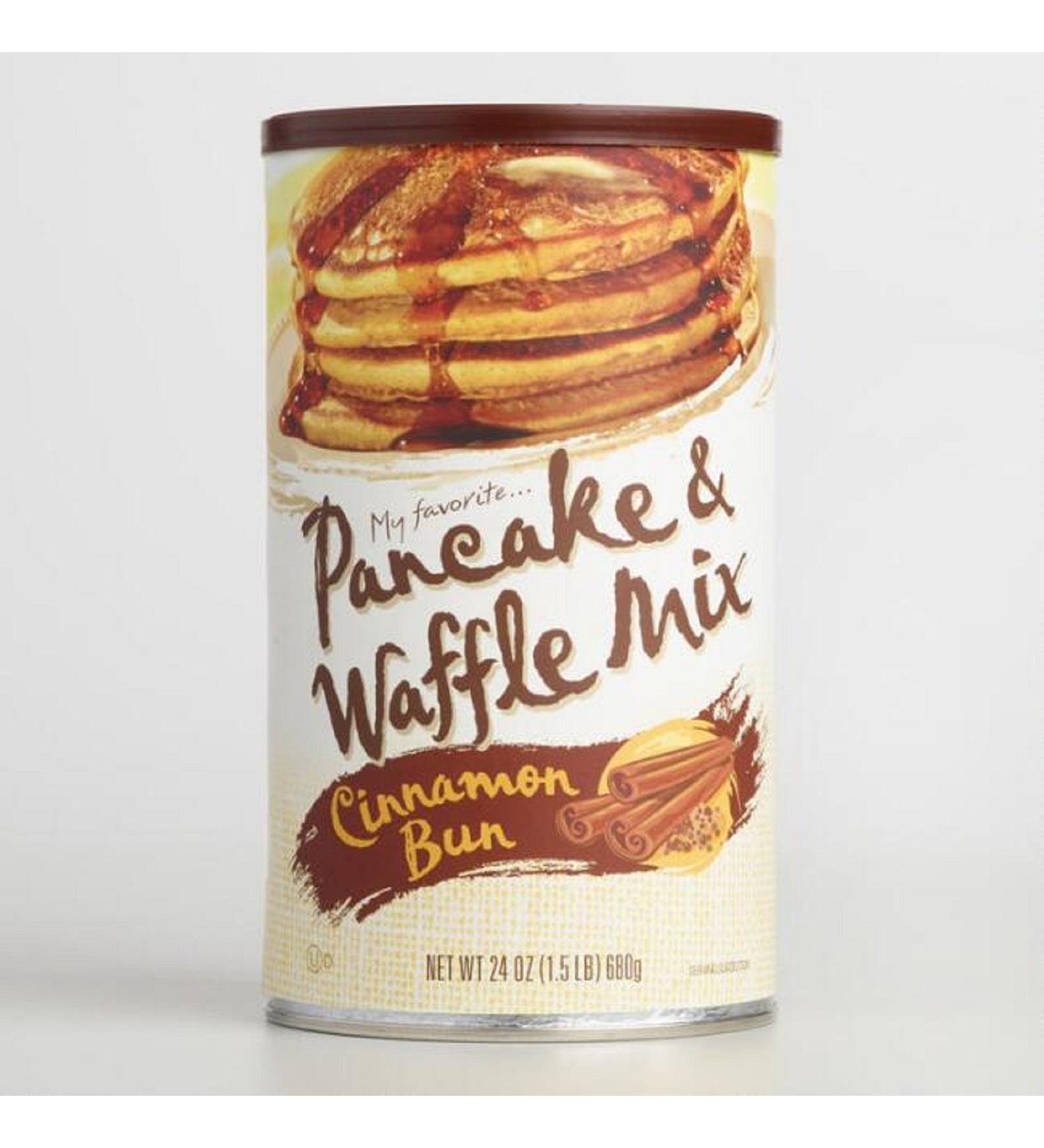 My Favorite Cinnamon Bun Pancake and Waffle Mix - 24 Ounces 1.5 Pound (Pack of 1)