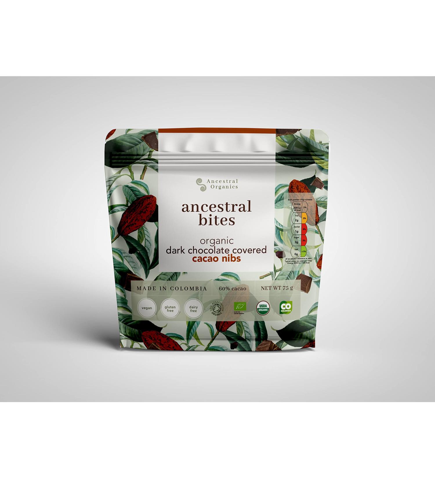 Ancestral Bites - Organic Cacao Nibs for a Healthy Snack | Buy Online - Buy Online on SooperMarket.com
